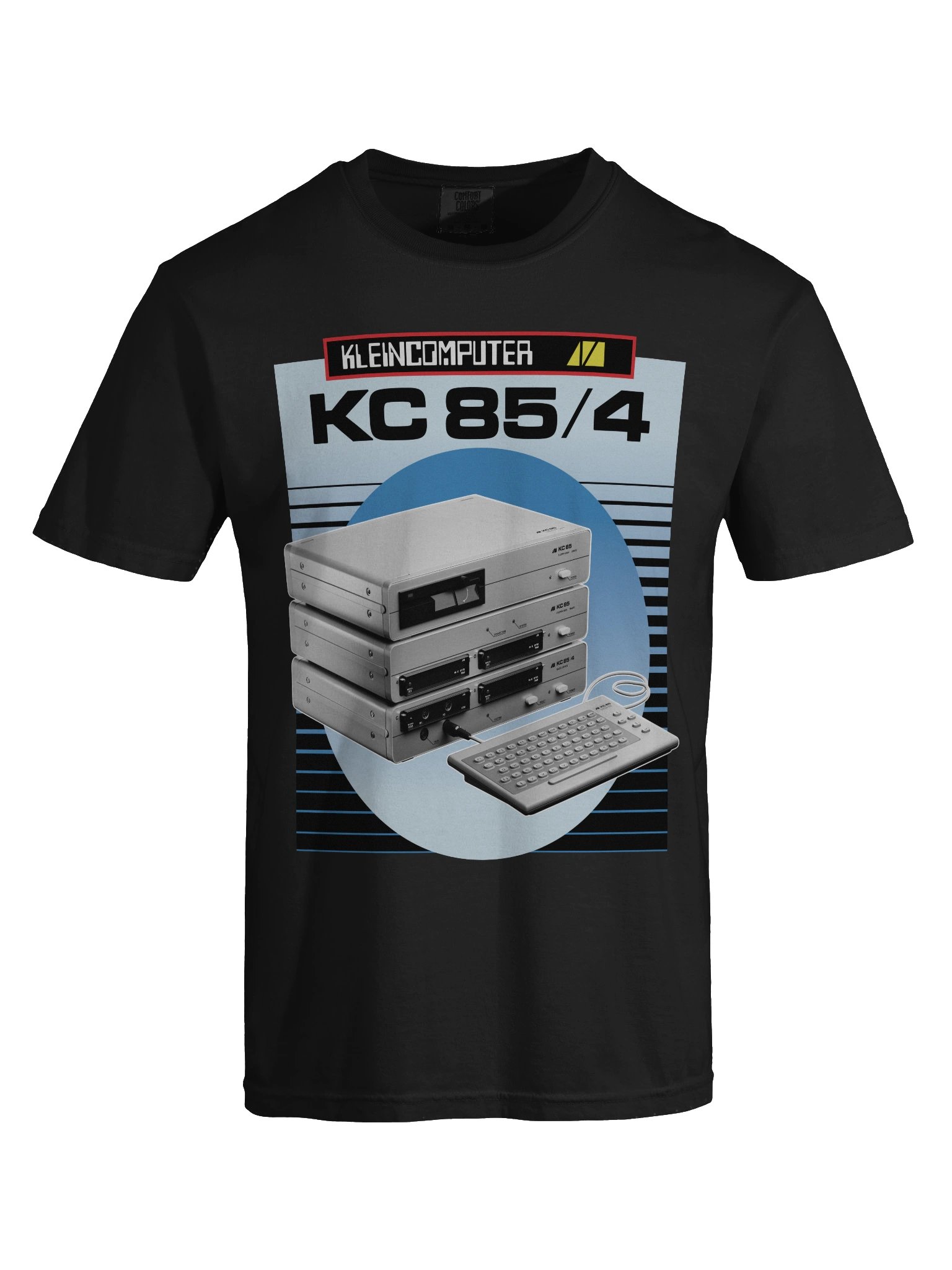 DDR Kleincomputer KC85/4 Shirt (blue) product image (4)