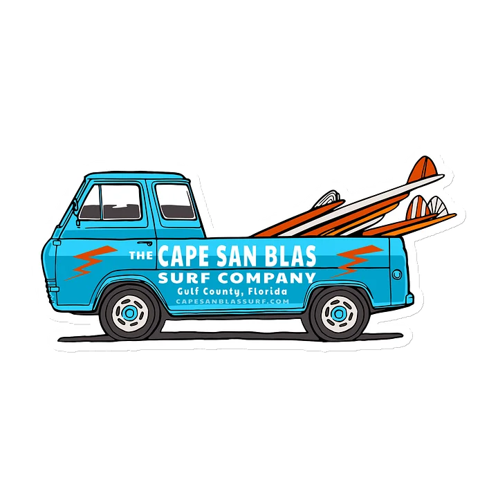 Surf Wagon Die-Cut Magnet product image (2)
