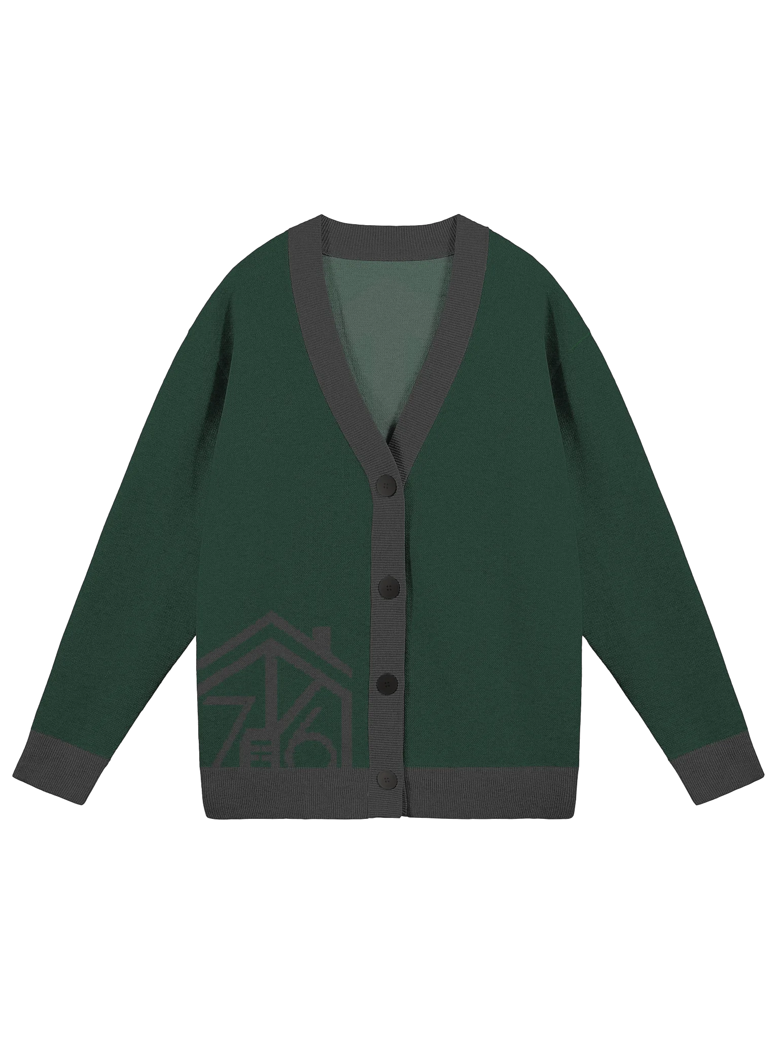 House 746 Luxury Cardigan - Emerald product image (1)
