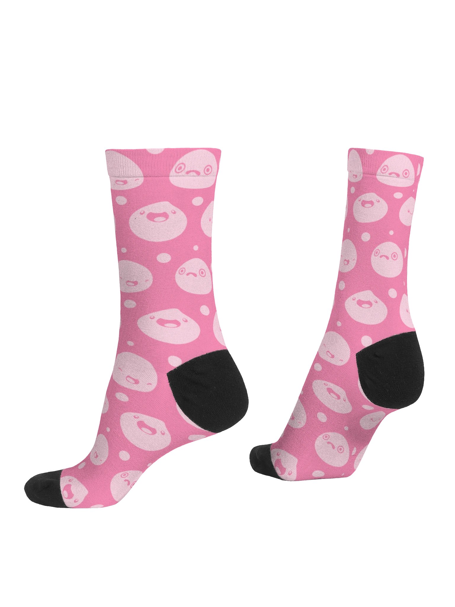 Pink Slime Pattern Socks product image (4)