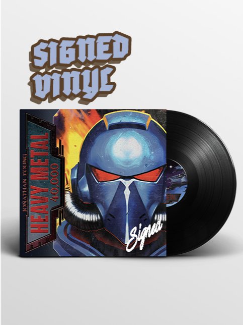 Signed Vinyl - 40K Heavy Metal product image (1)