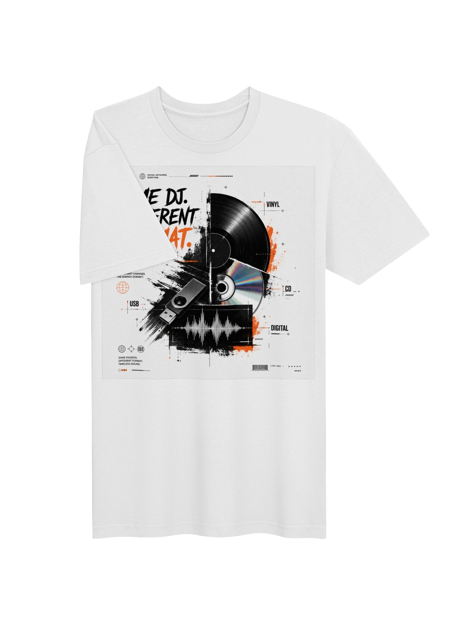 SAME DJ DIFFERENT FORMAT TEE product image (4)