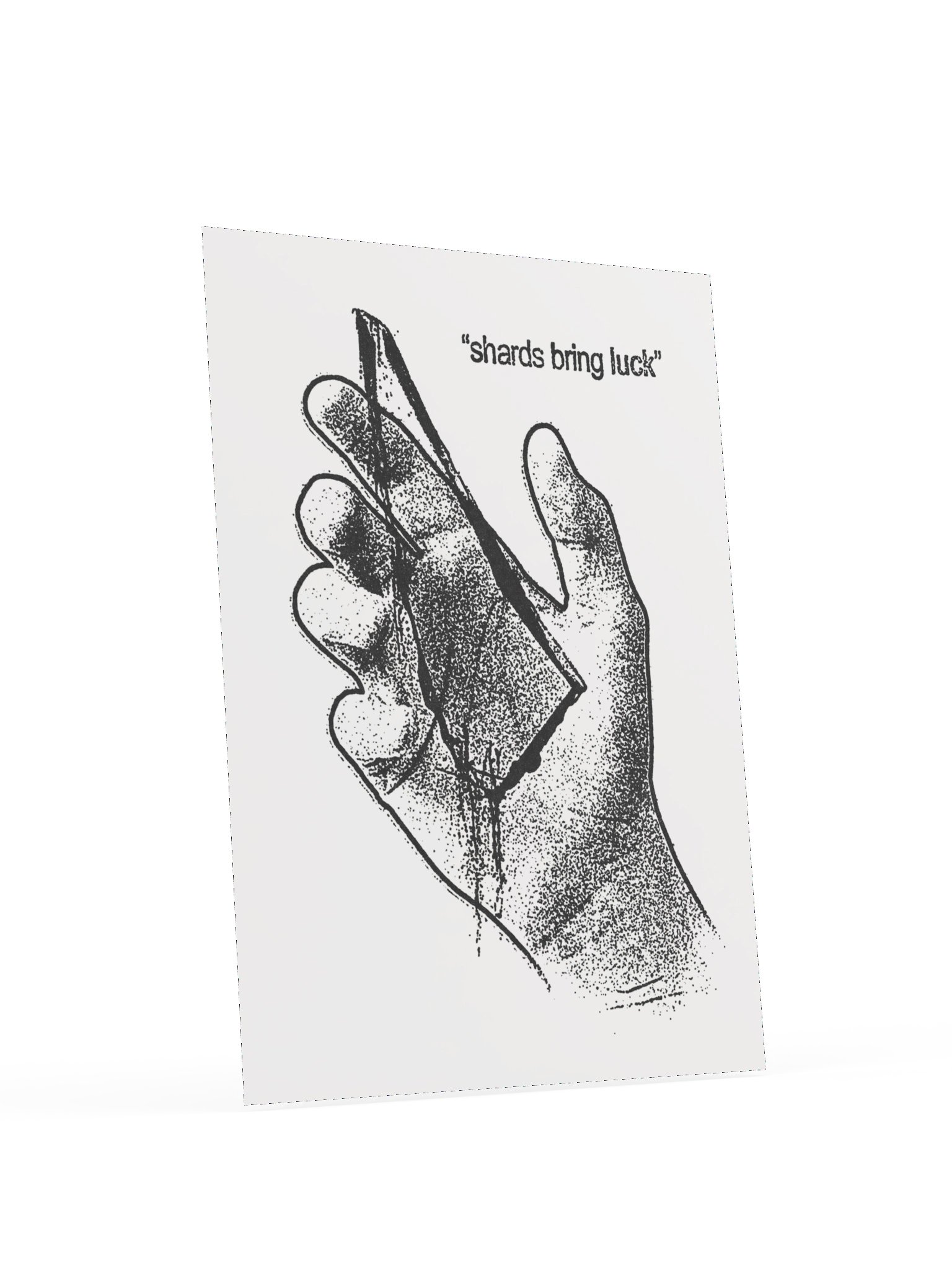 SHARDS BRING LUCK POSTER product image (19)
