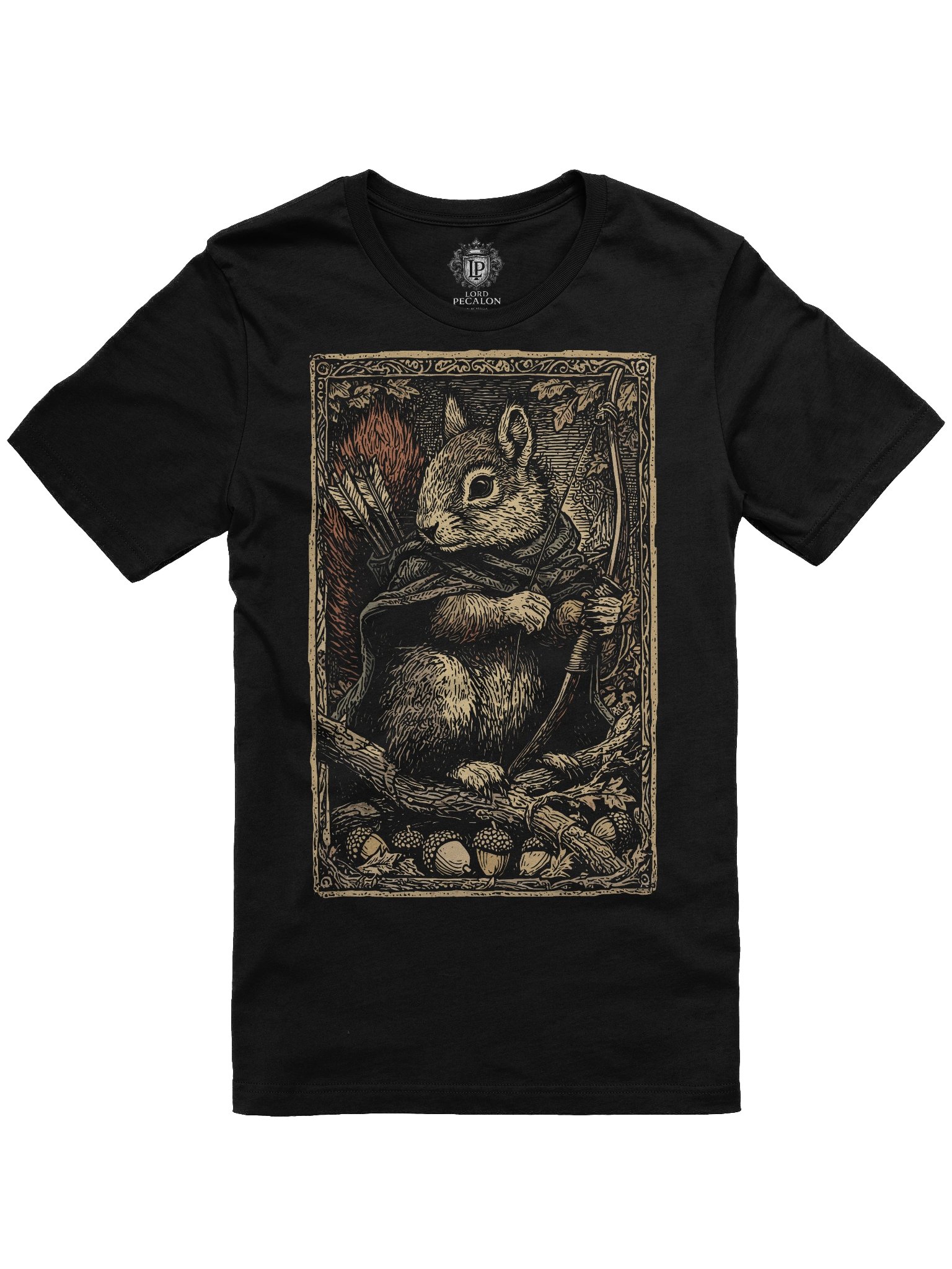 Squirrel Archer – Tiny Heroes T-Shirt product image (1)