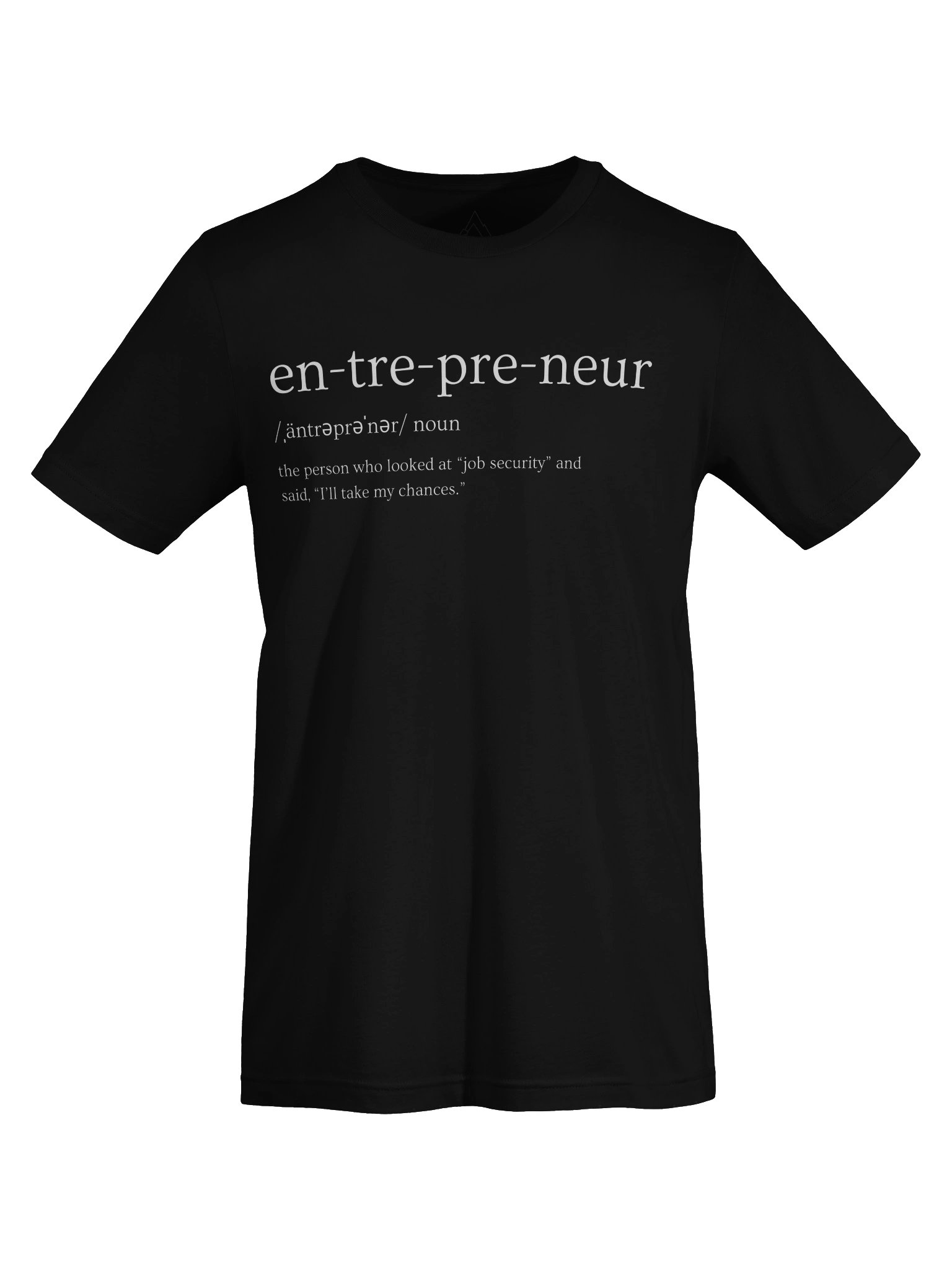 Entrepreneur Shirt V- Job Security product image (50)