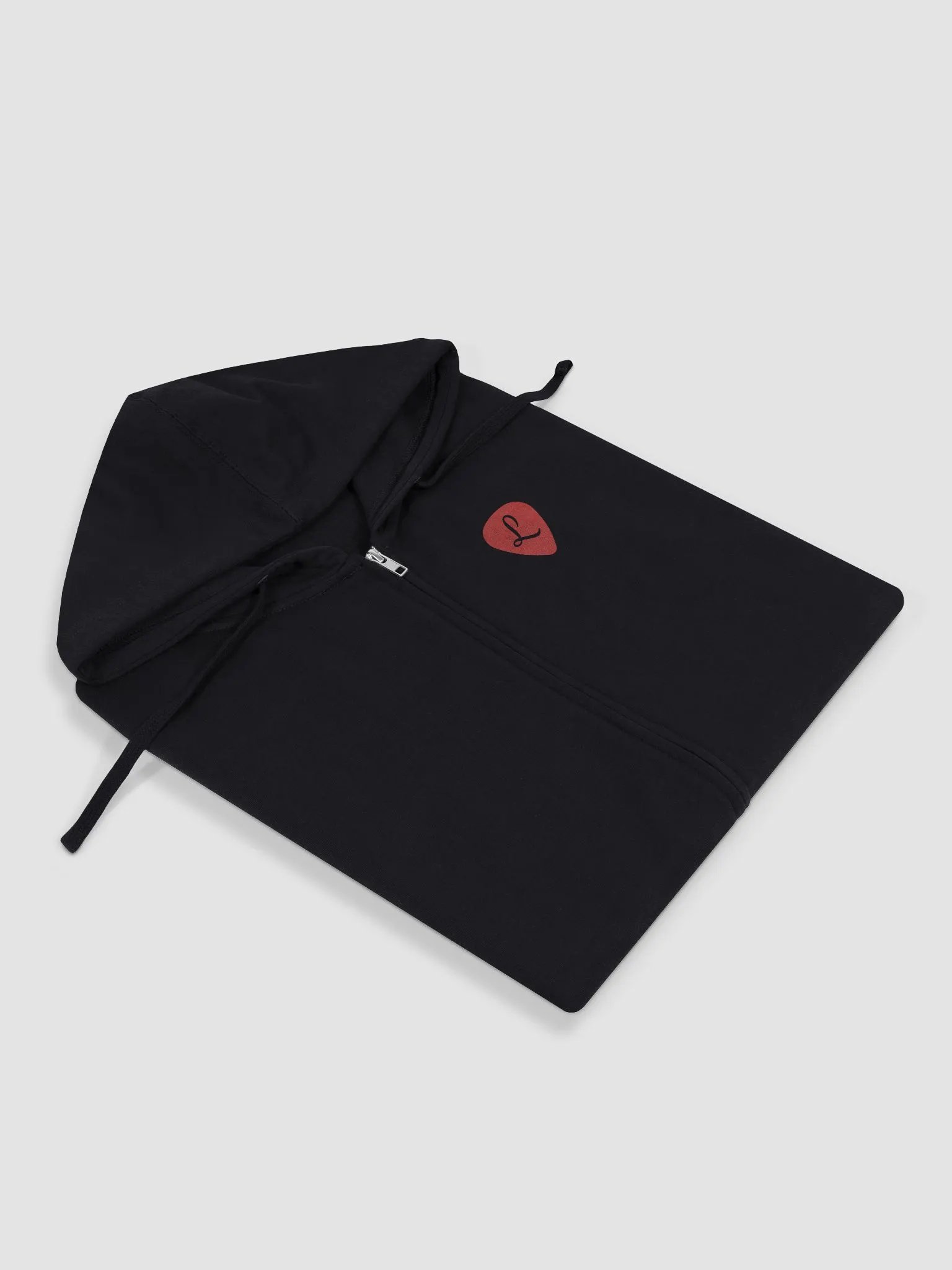 Minimal Letters Zip-Up Hoodie product image (3)