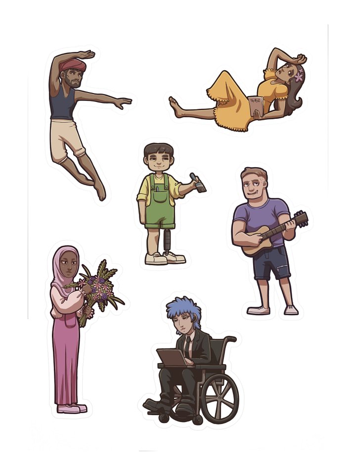 Class of Professionals - Sticker Sheet #2 product image (1)