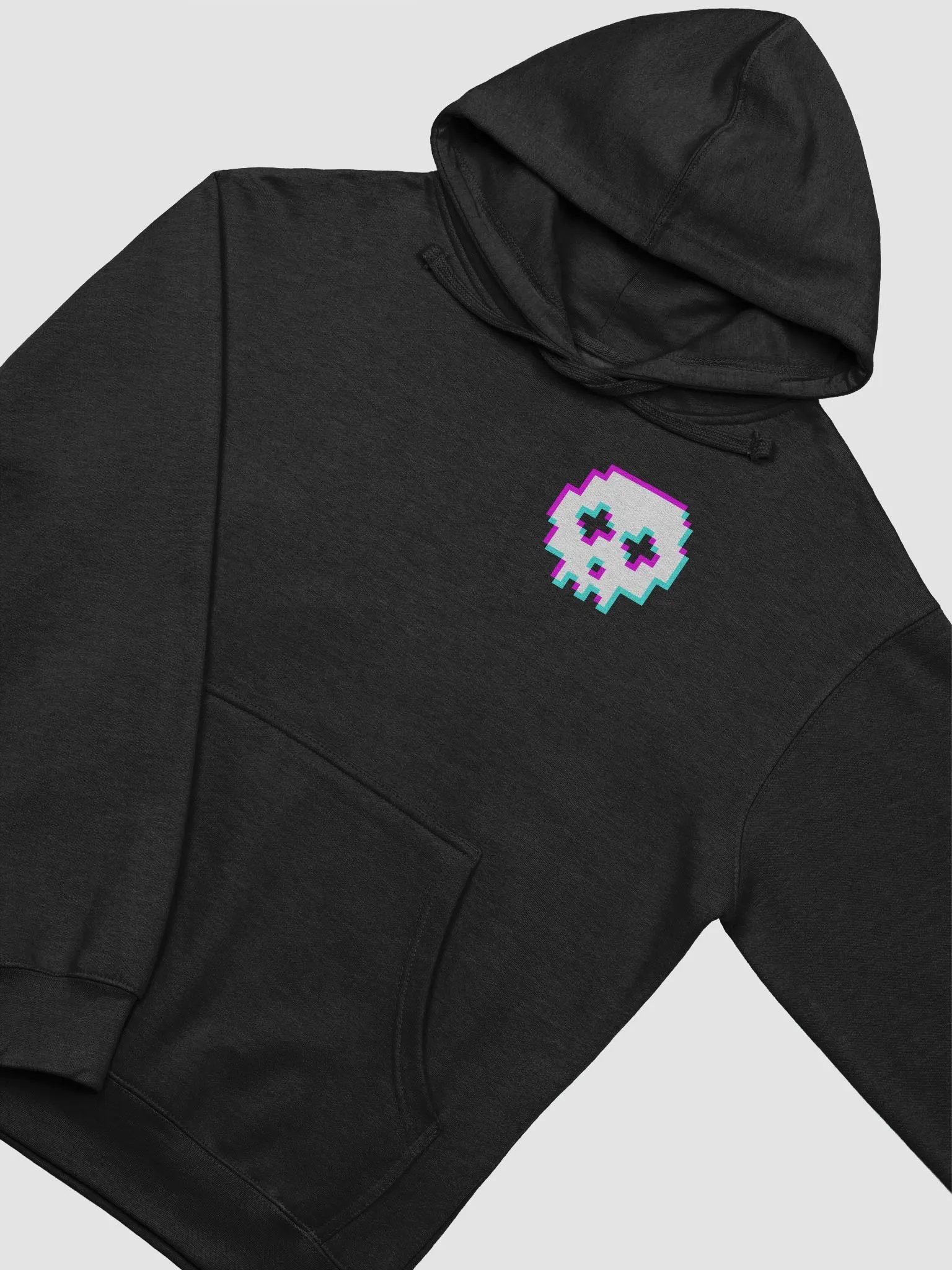 HakSTL Retro Skull Pullover Hoodie (Independent Trading Co.) product image (4)