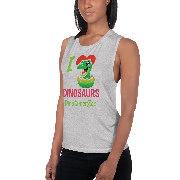 Woman’s I love Dinosaurs Tank product image (9)