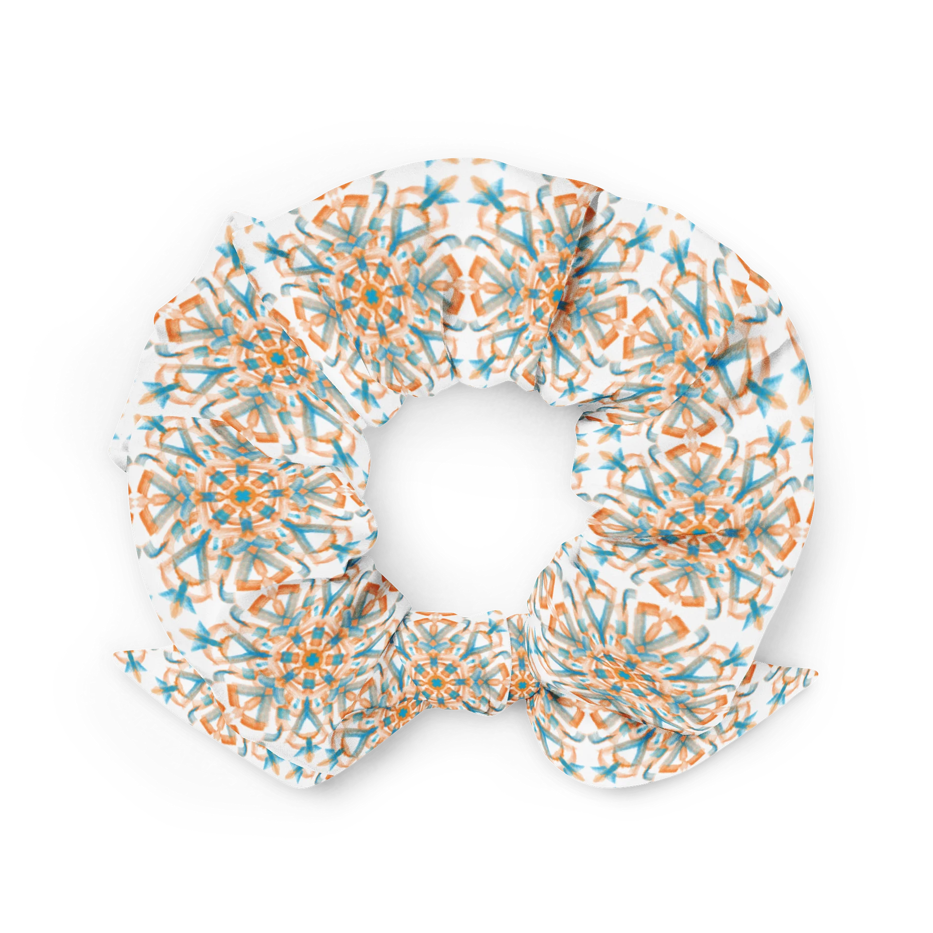 Sunset Kaleidoscope Hair Scrunchie product image (4)