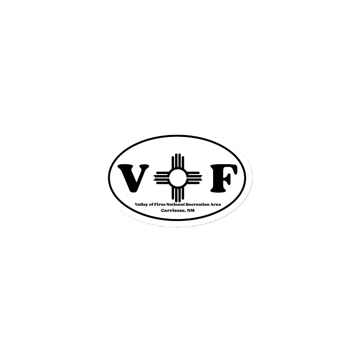 Valley of Fires Oval Magnet product image (1)