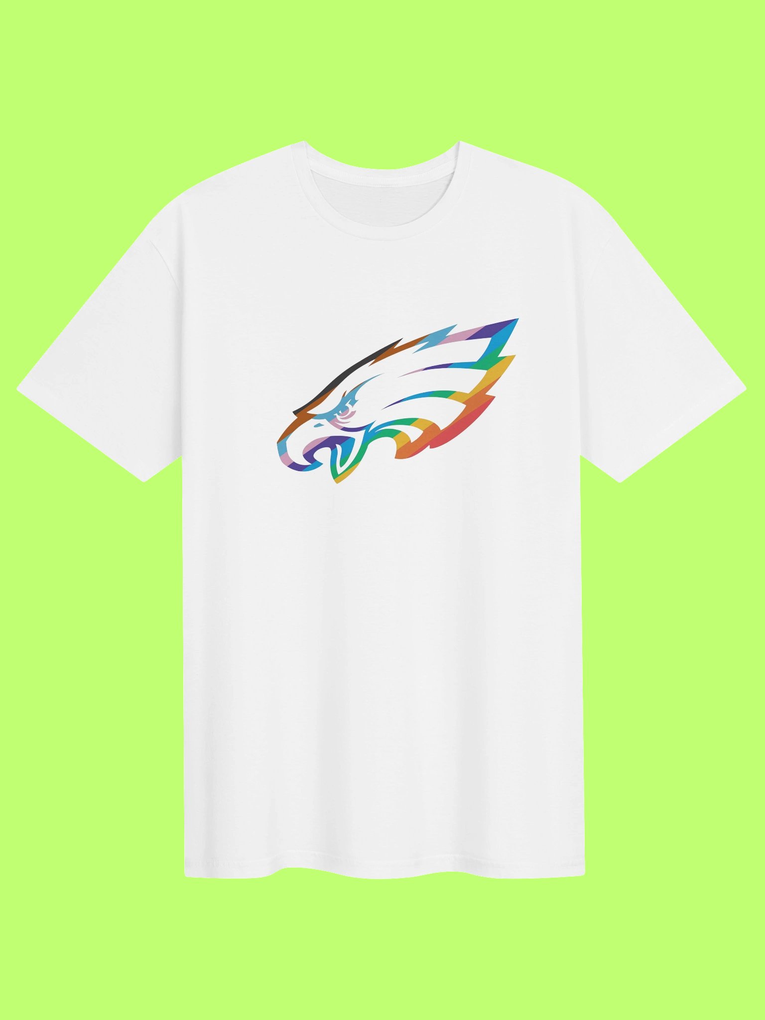 Philadelphia Rainbow Eagle Pride Shirt product image (151)