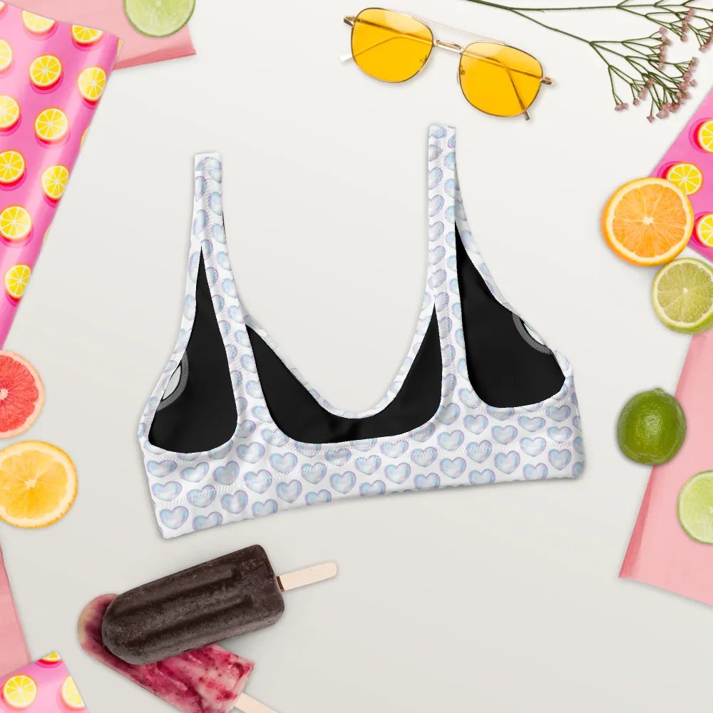 Padded Heart bubble Bikini Top product image (12)