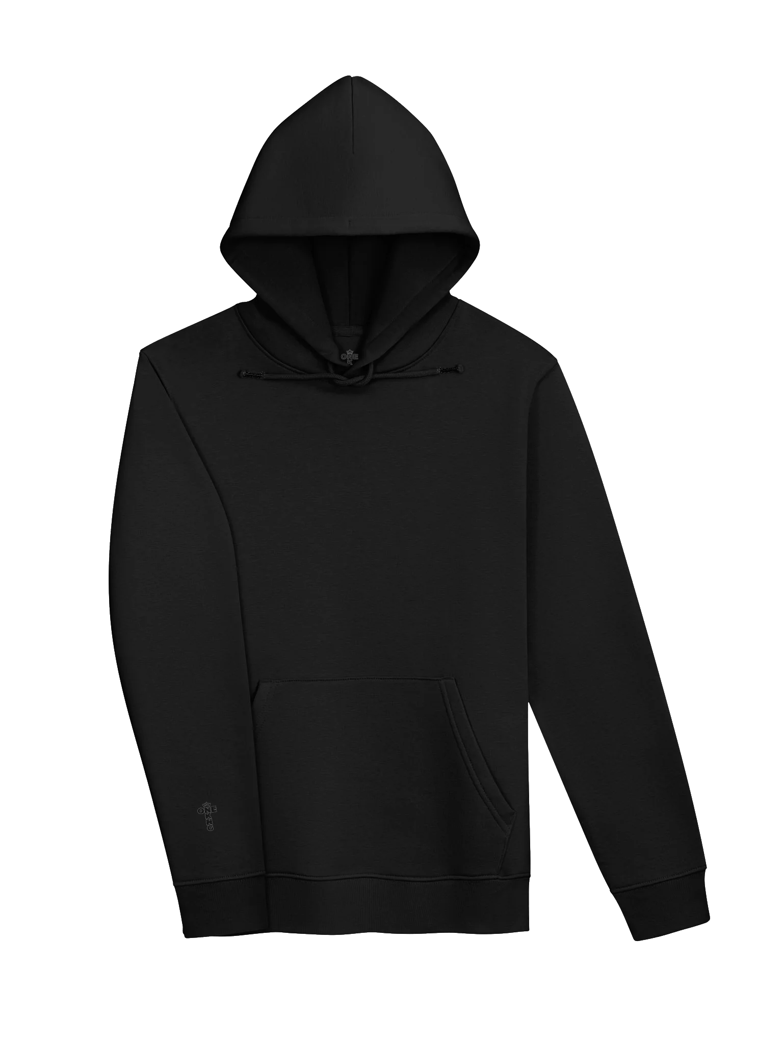 ONE KING Brothers 100% Organic Cotton Premium Street Hoodie with embroidered sleeve logo product image (3)