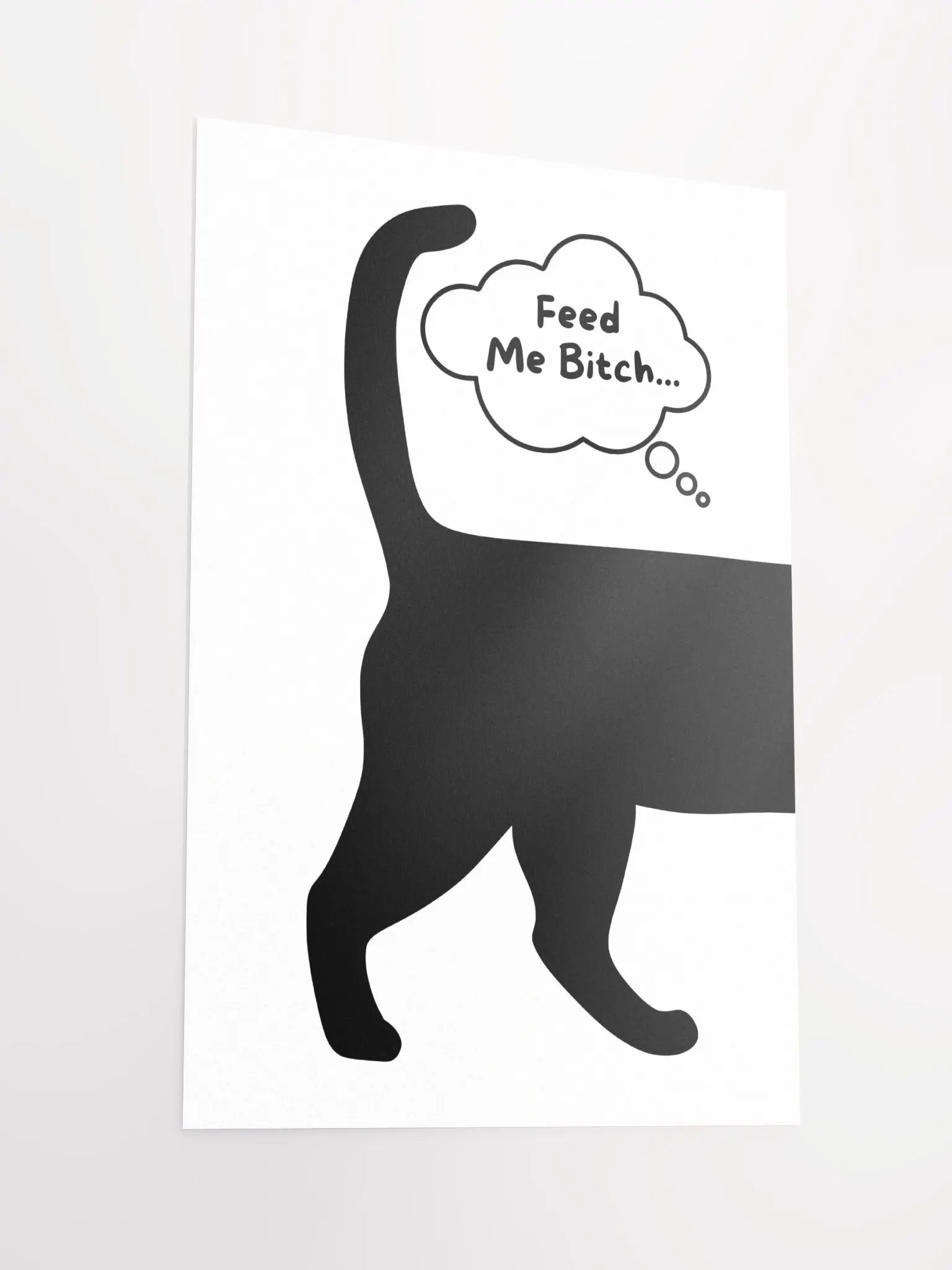 Cat Wall Art Poster 