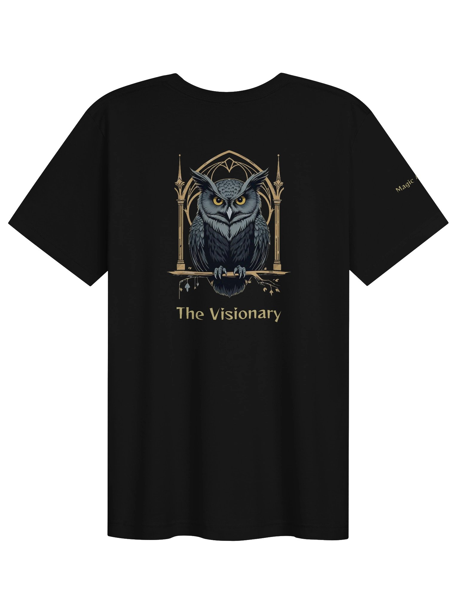 Owl – The Visionary - Magic Animals T-Shirt product image (1)