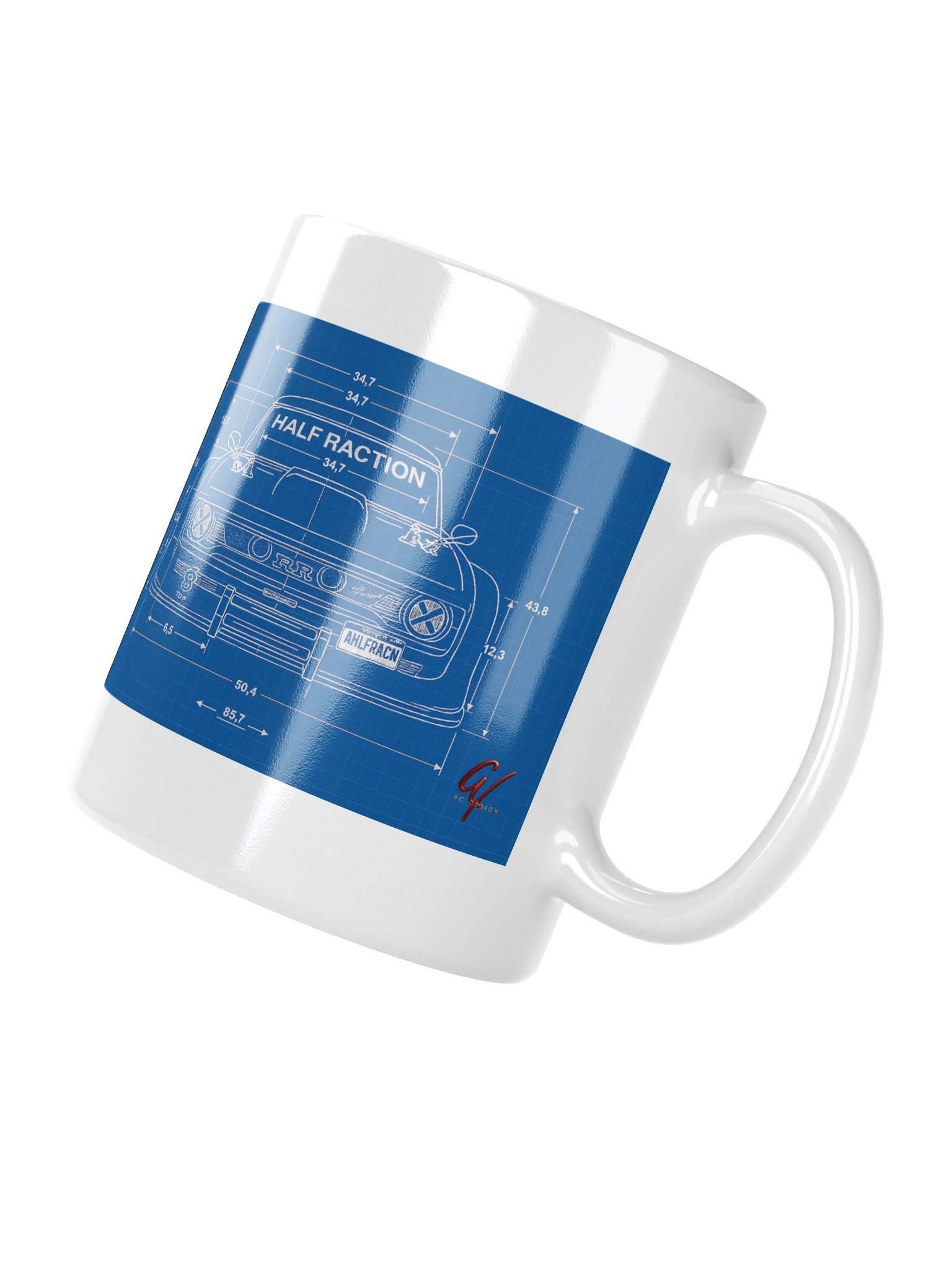 Halfraction Blueprint Mug product image (8)