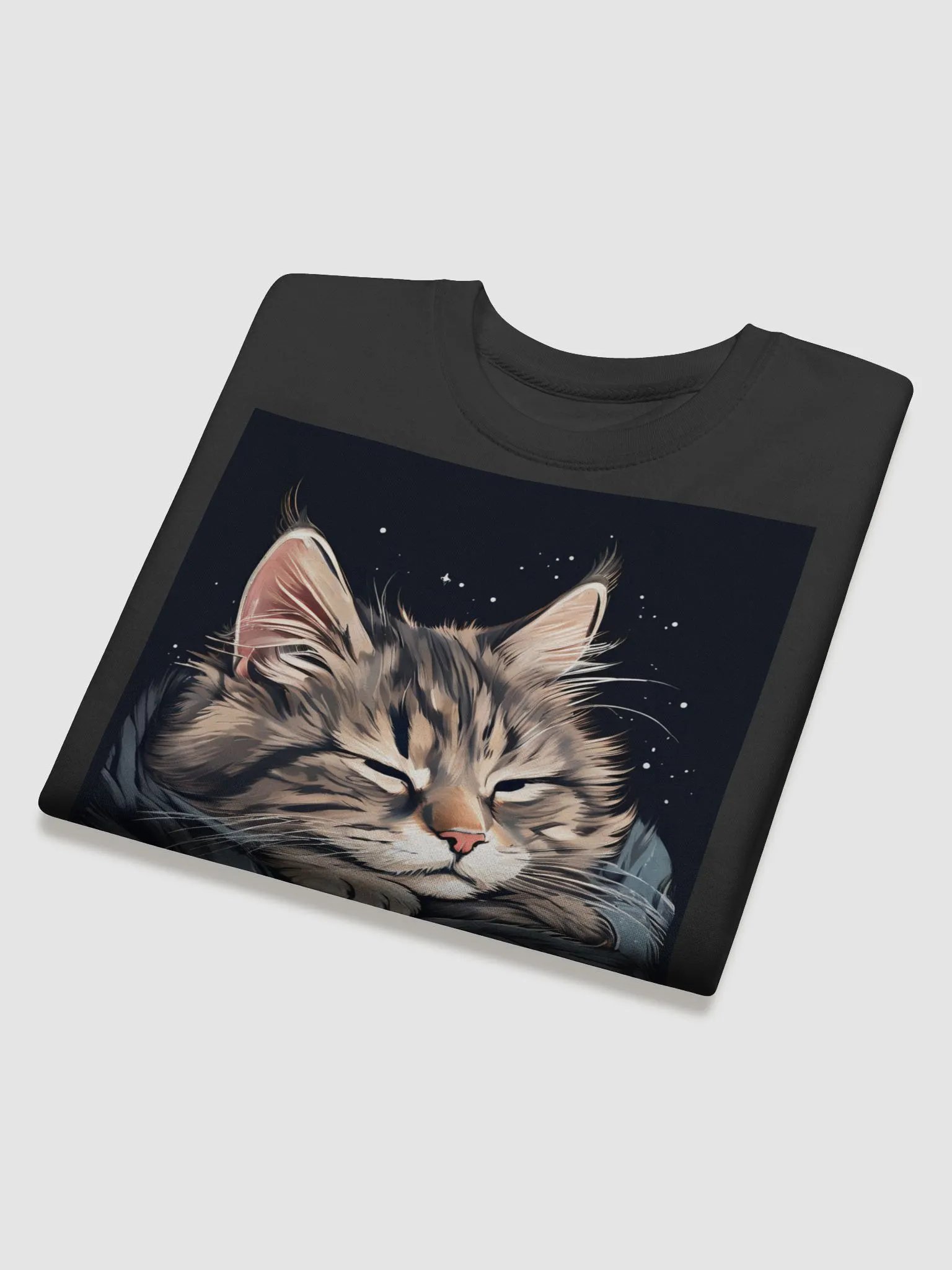 Long Sleeve Sleepy Cat product image (4)