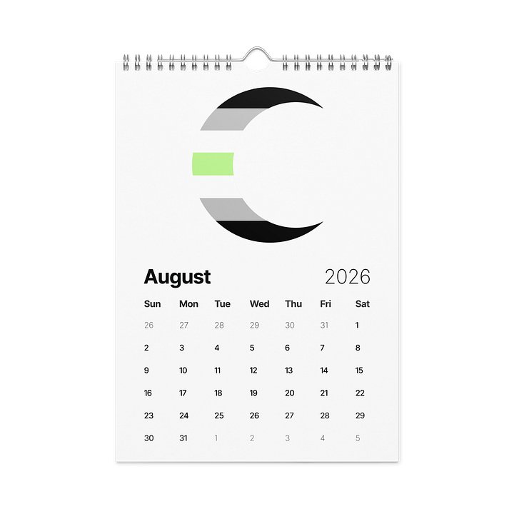 Celestial 2026: Customizable Wall Calendar product image (2)