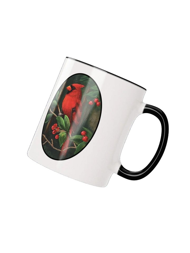 Whimsical Cardinal Ceramic Mug product image (6)