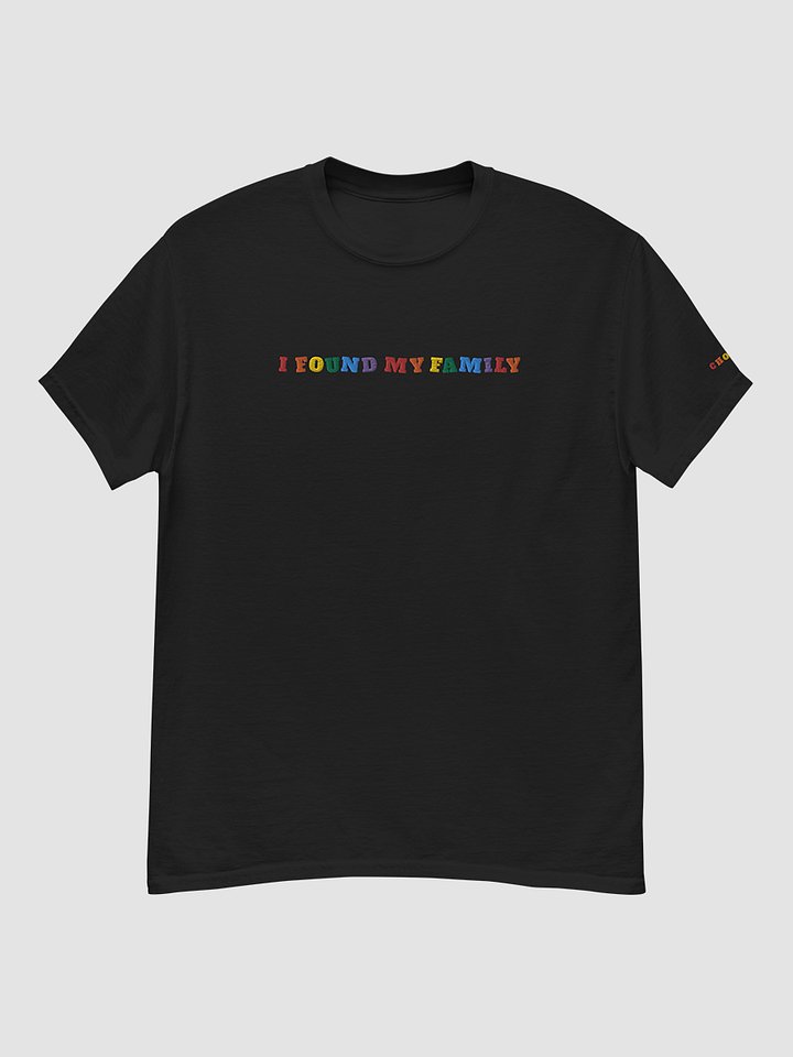 I Found My Family Embroidered T-Shirt product image (2)