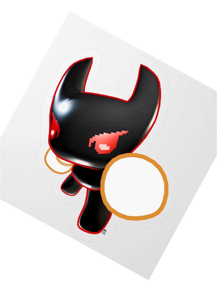 DARK GLOVES Sticker product image (2)