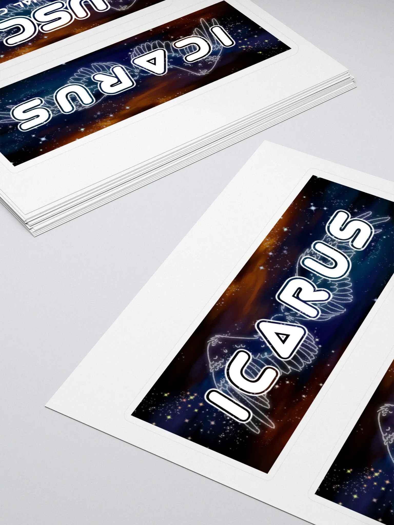 Cosmic Icarus Bumper Stickers product image (4)