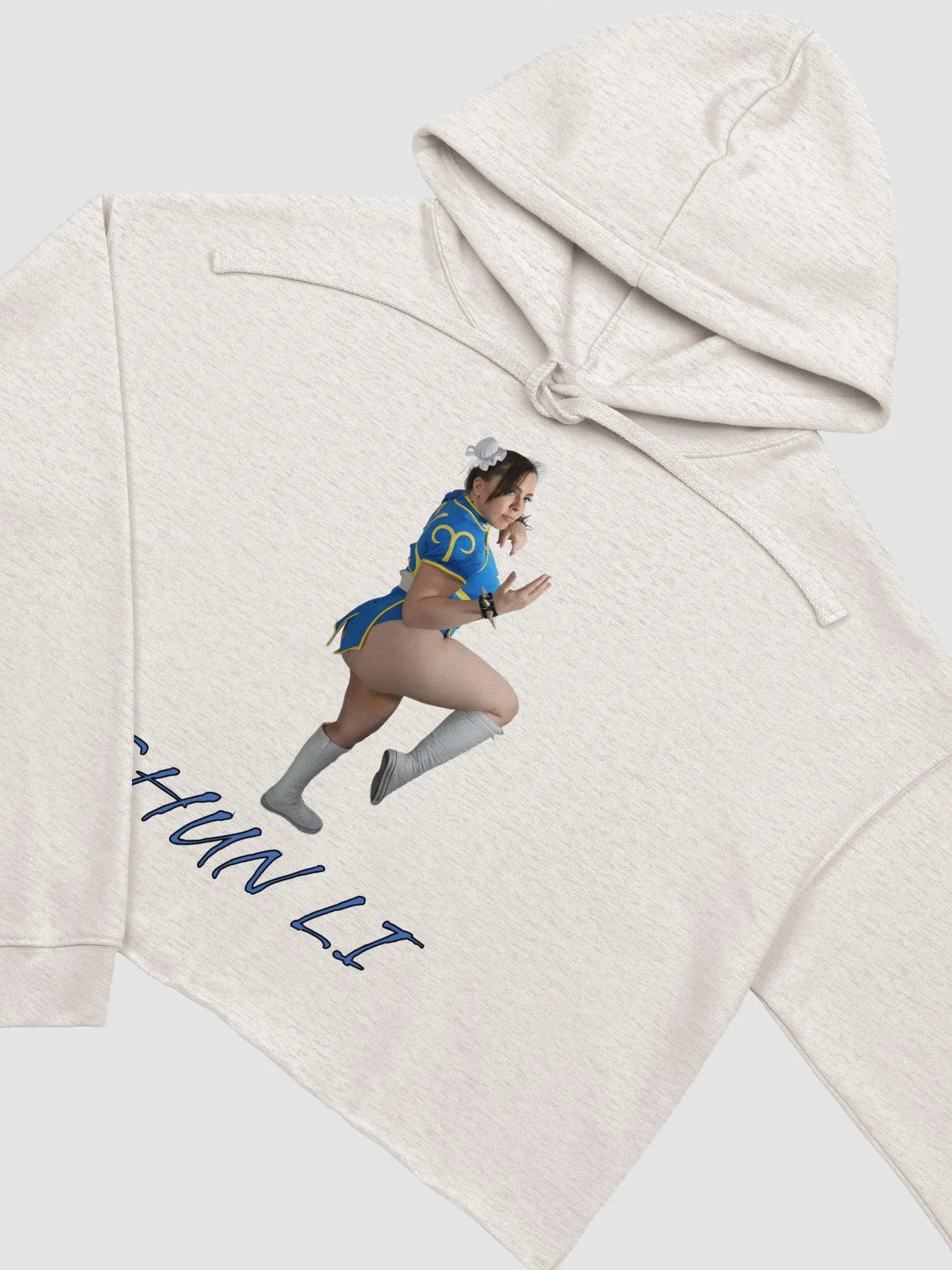 Chun Li Crop Hoodie product image (2)