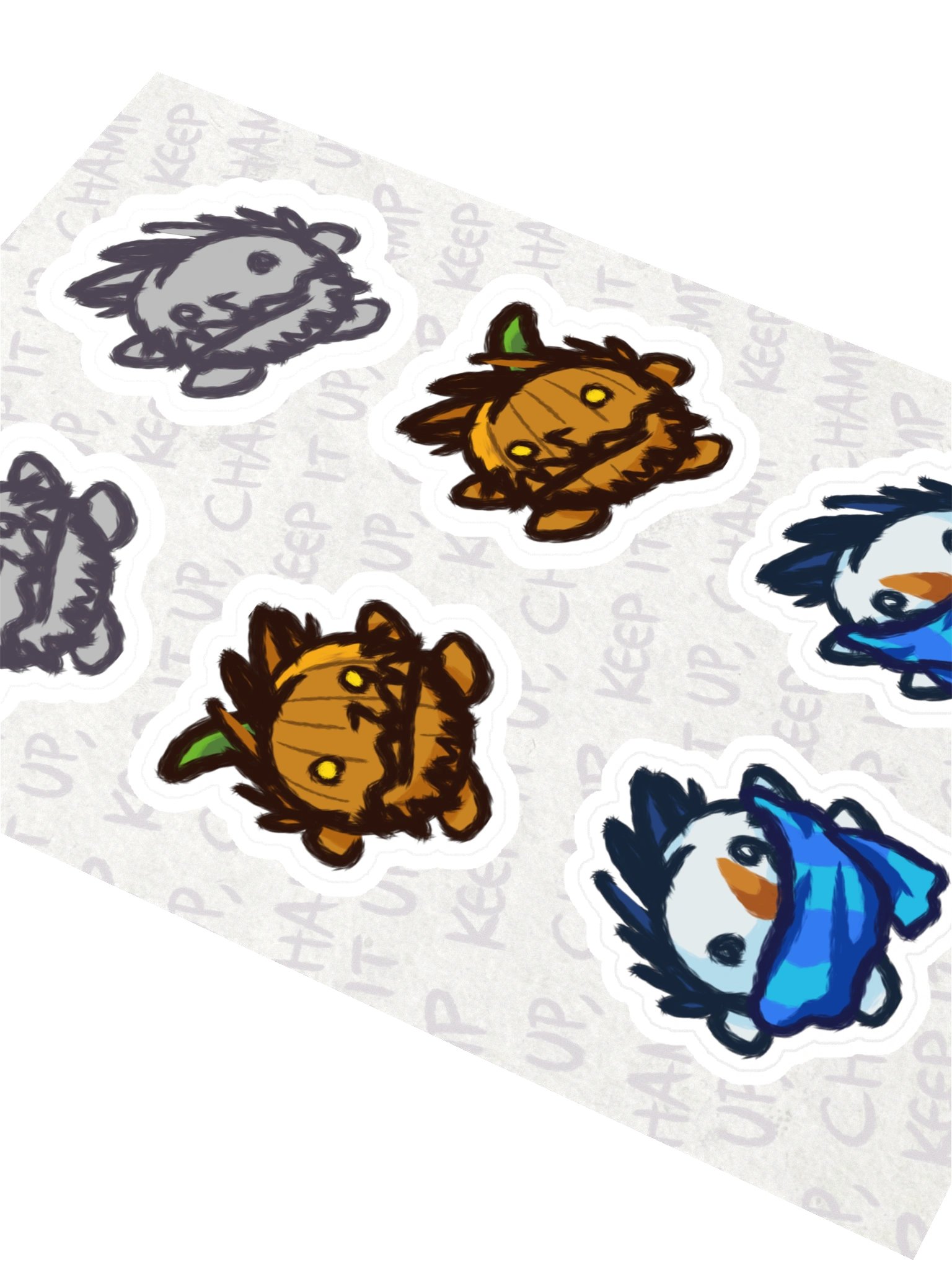 Keep It Up, Champ - Sticker Sheet product image (5)