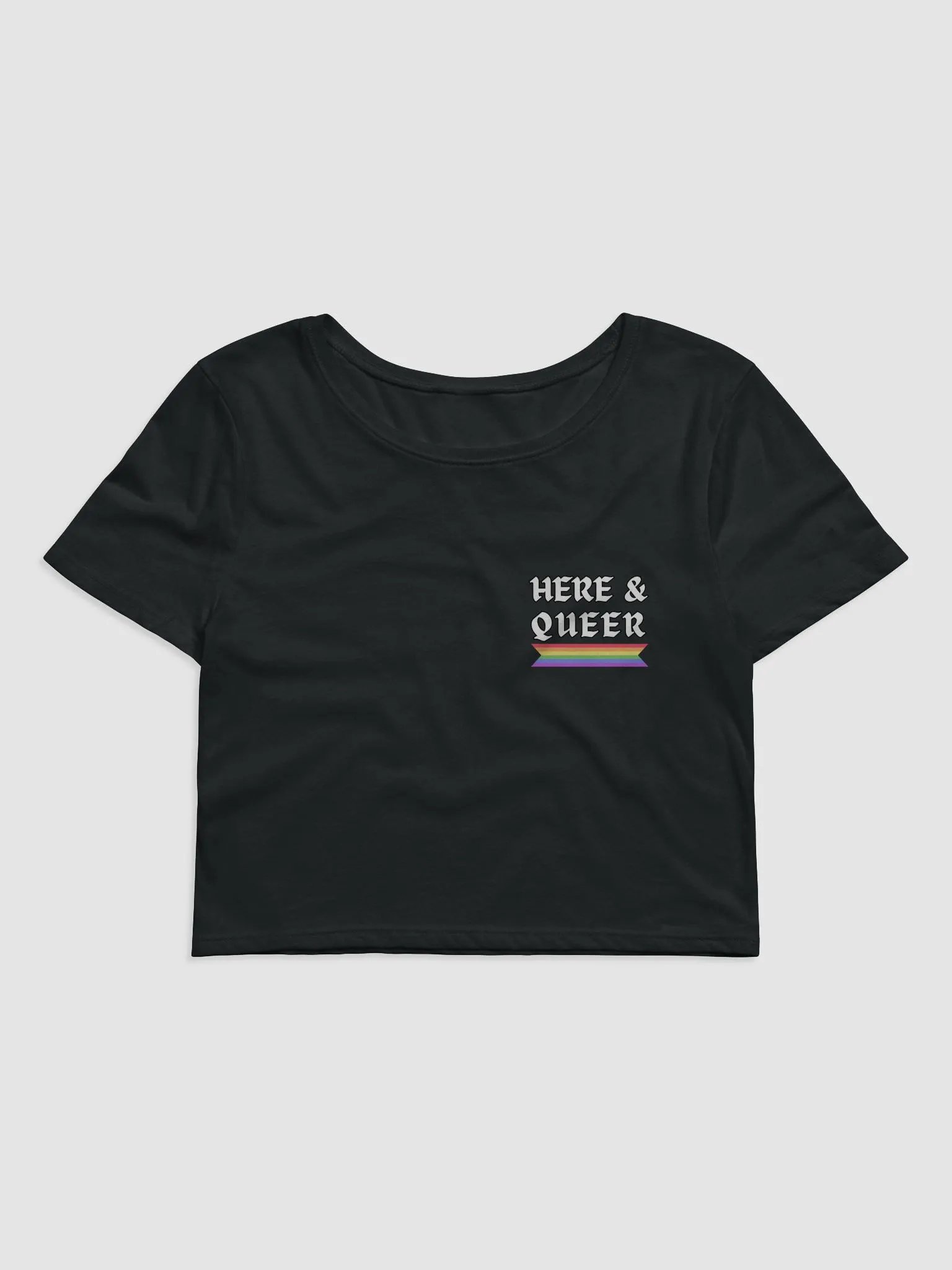priDEMONth Crop Top {Dark} product image (1)