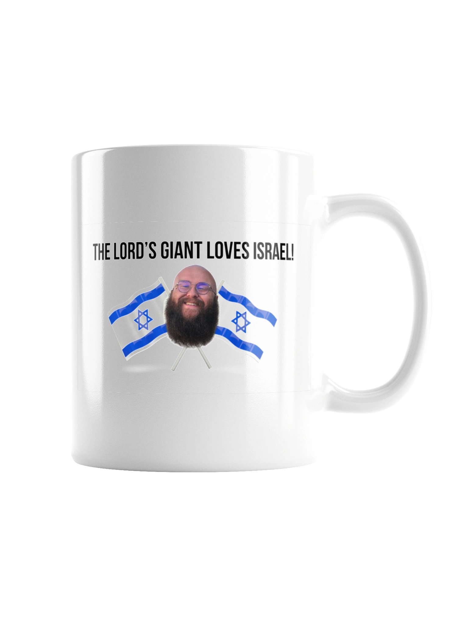 The Lord's Giant Loves Israel Coffee Mug product image (8)