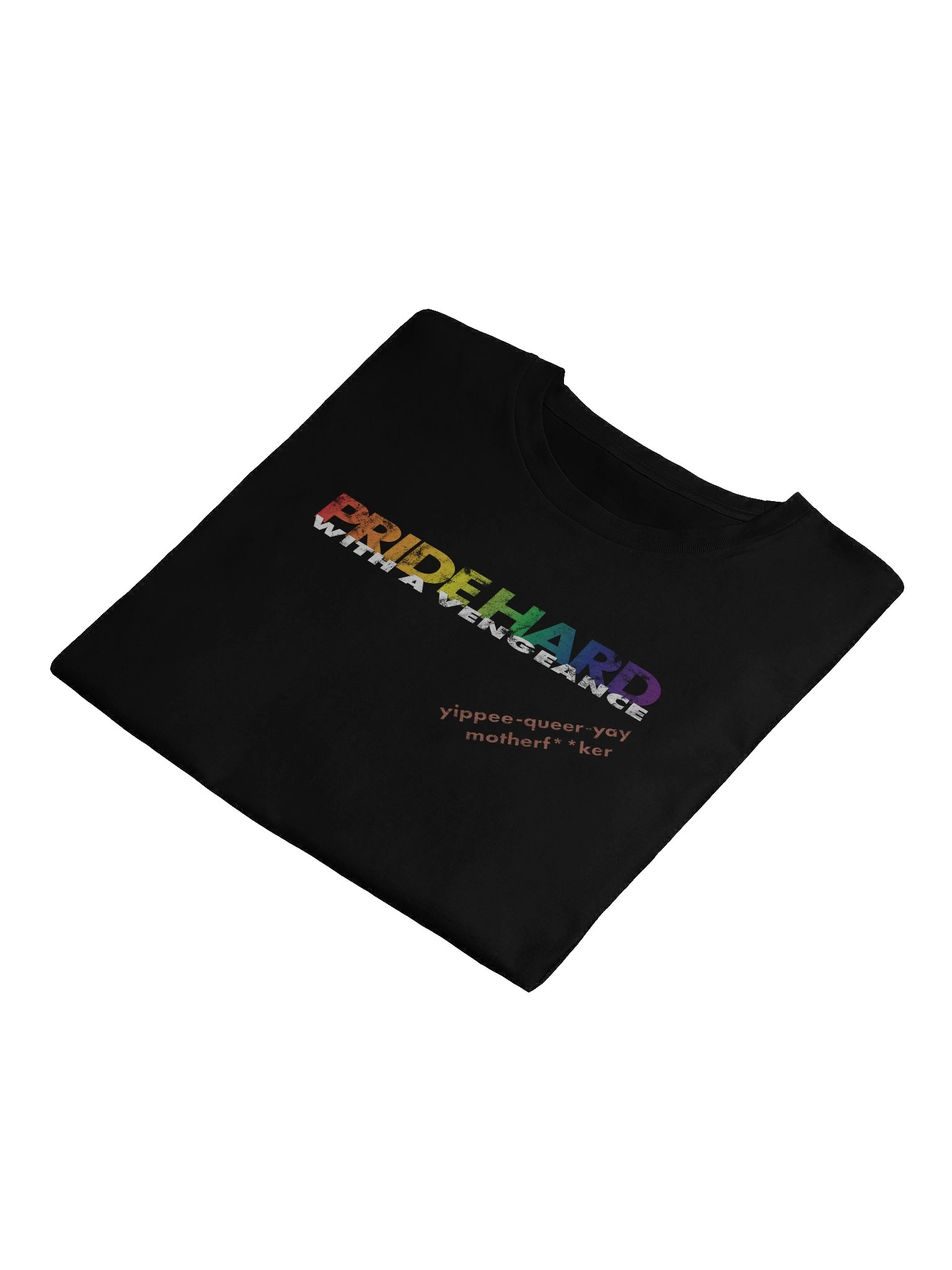 Rainbow "Pride Hard" Crop Top product image (4)