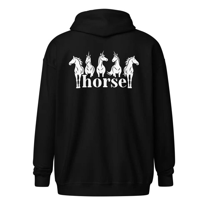 Unicorn Silhouettes Zip Hoodie product image (2)