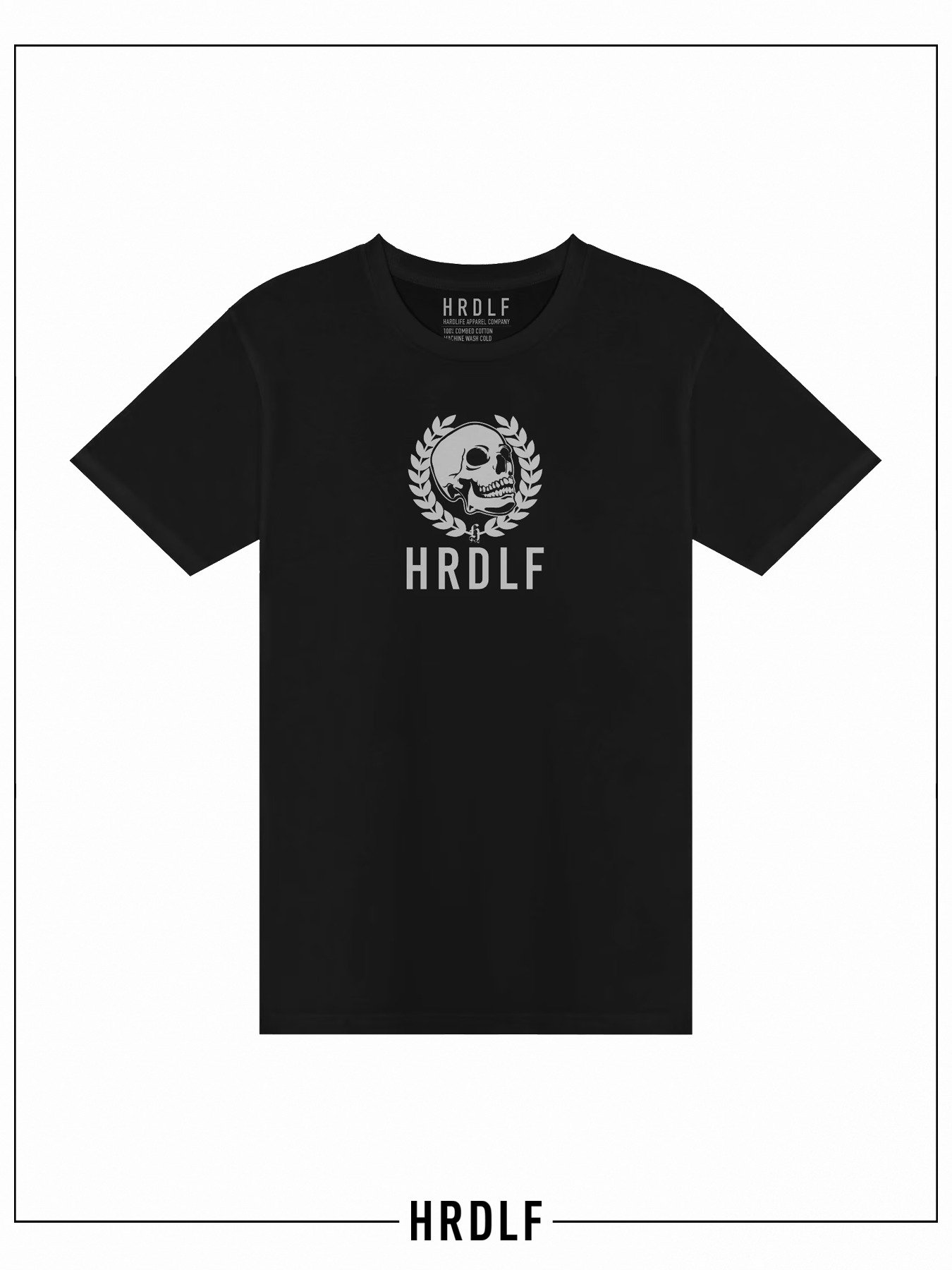 HRDLF Skull - Black Tee product image (1)
