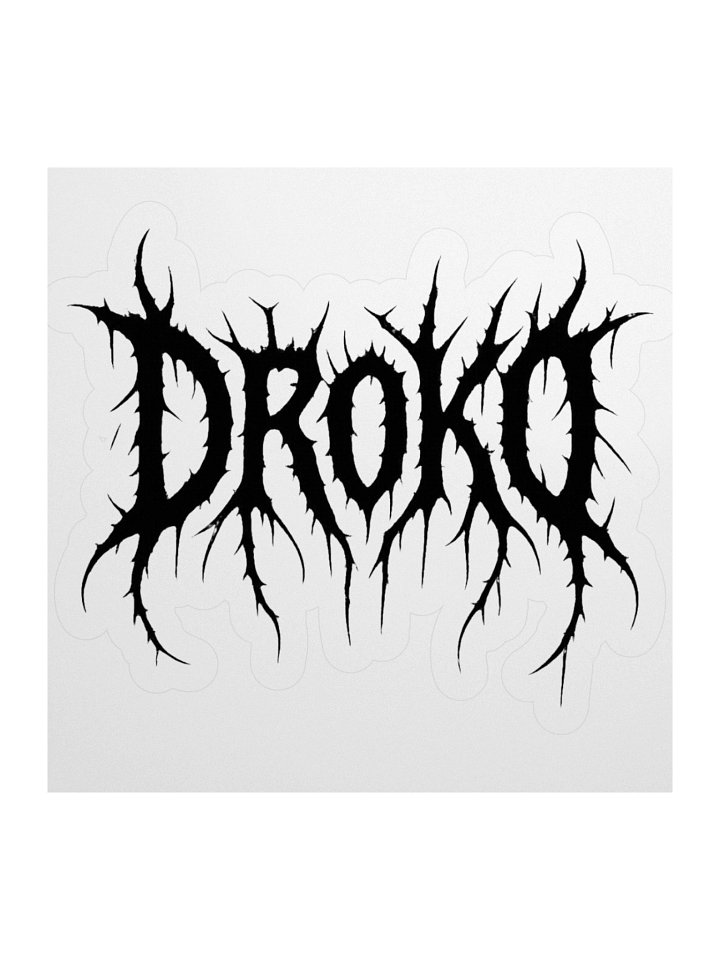 DROKO Metal Sticker product image (1)
