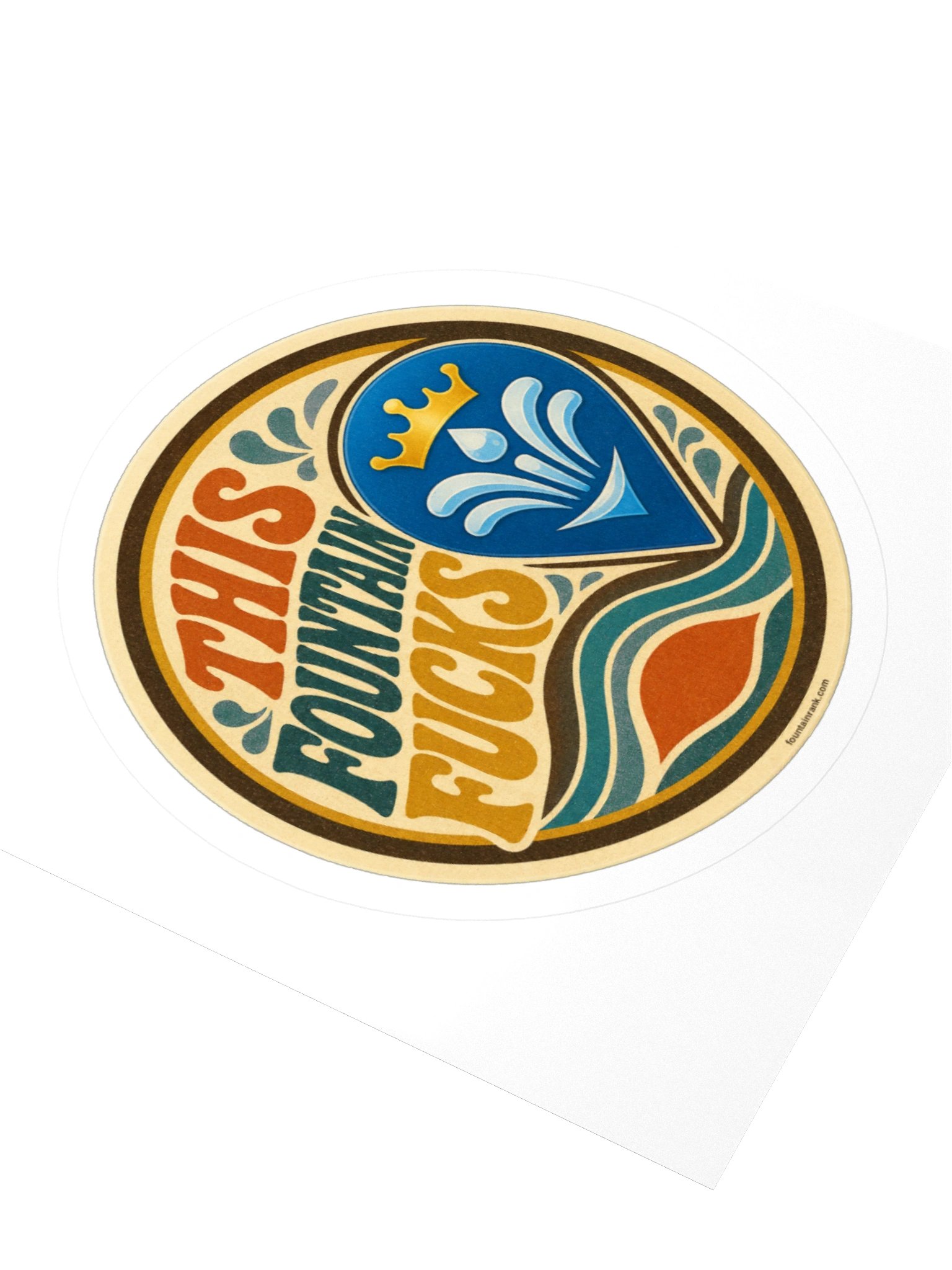 FountainRank - This Fountain Fucks Sticker product image (9)