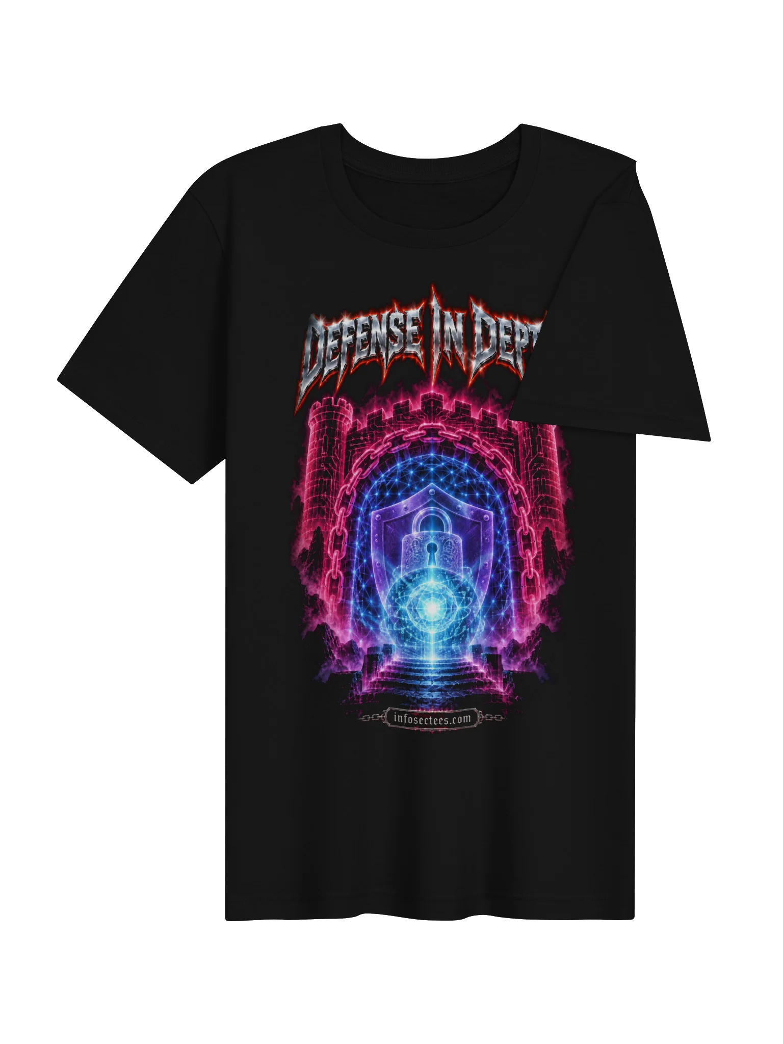 Defense in Depth Metal Tee product image (6)