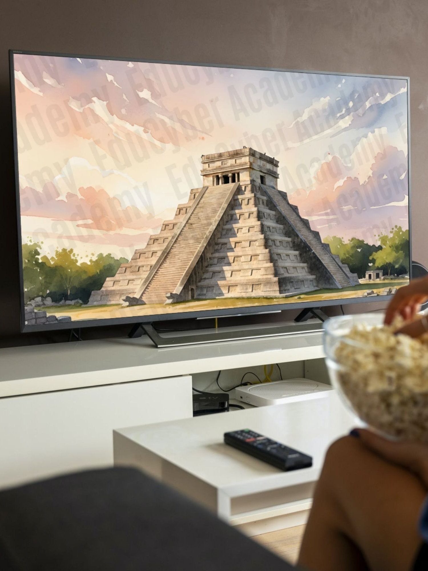 The Chichén Itzá in Yucatán, Mexico Frame TV Art, Desktop, and Laptop Wallpaper The New 7 Wonders of the World Chinenitza 4k Image product image (12)