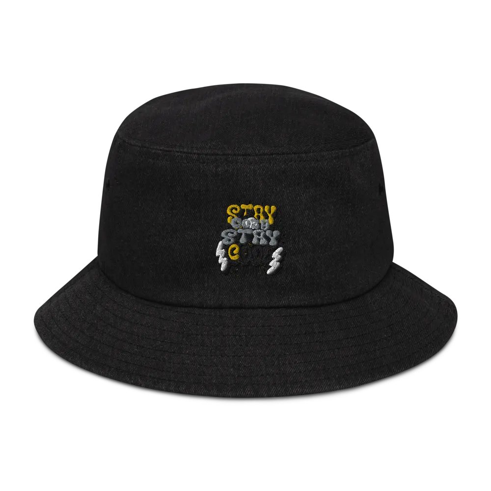 Electric Cozy Denim Bucket Hat product image (1)