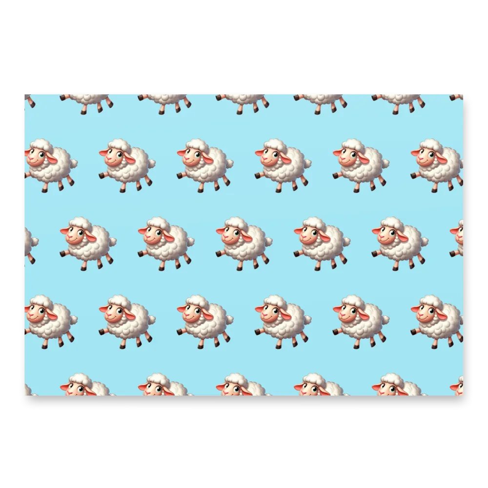 Dancing Sheep Giftwrap product image (1)