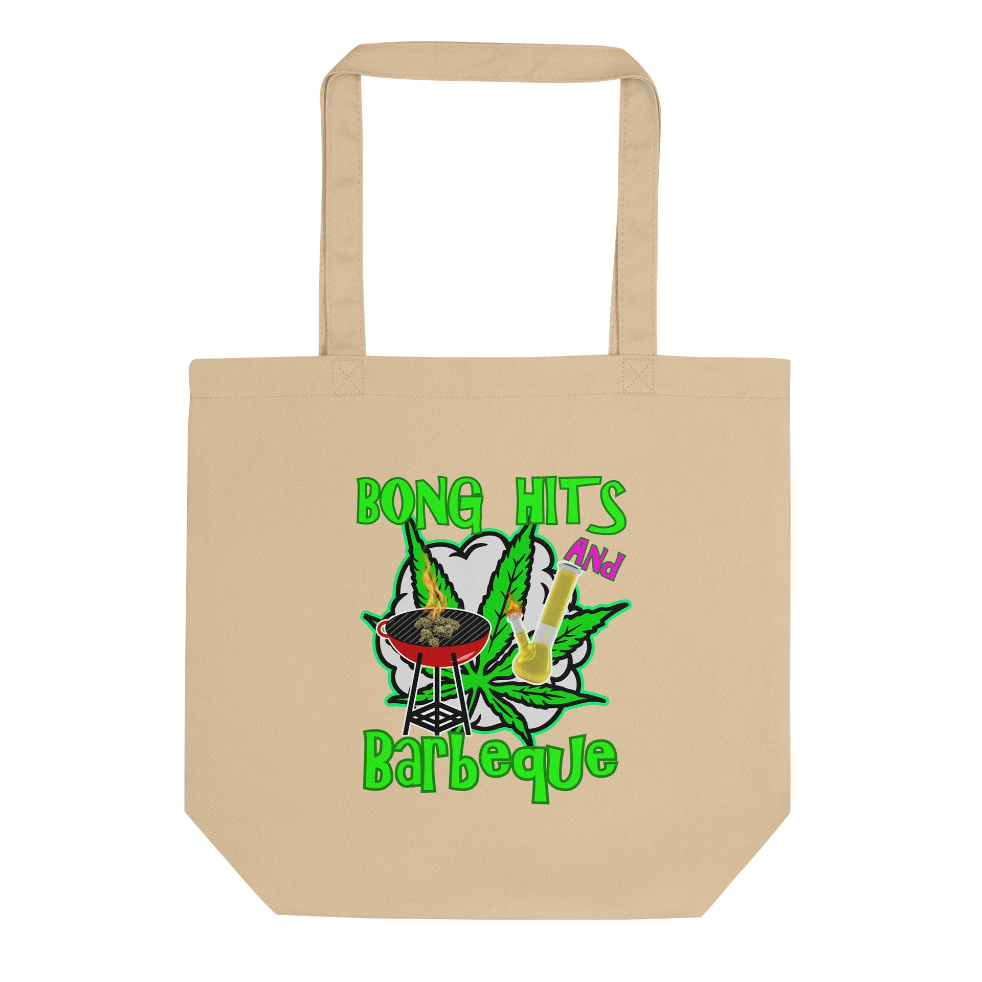 Bong Hits and Barbeque Eco Reusable Grocery Bag product image (2)