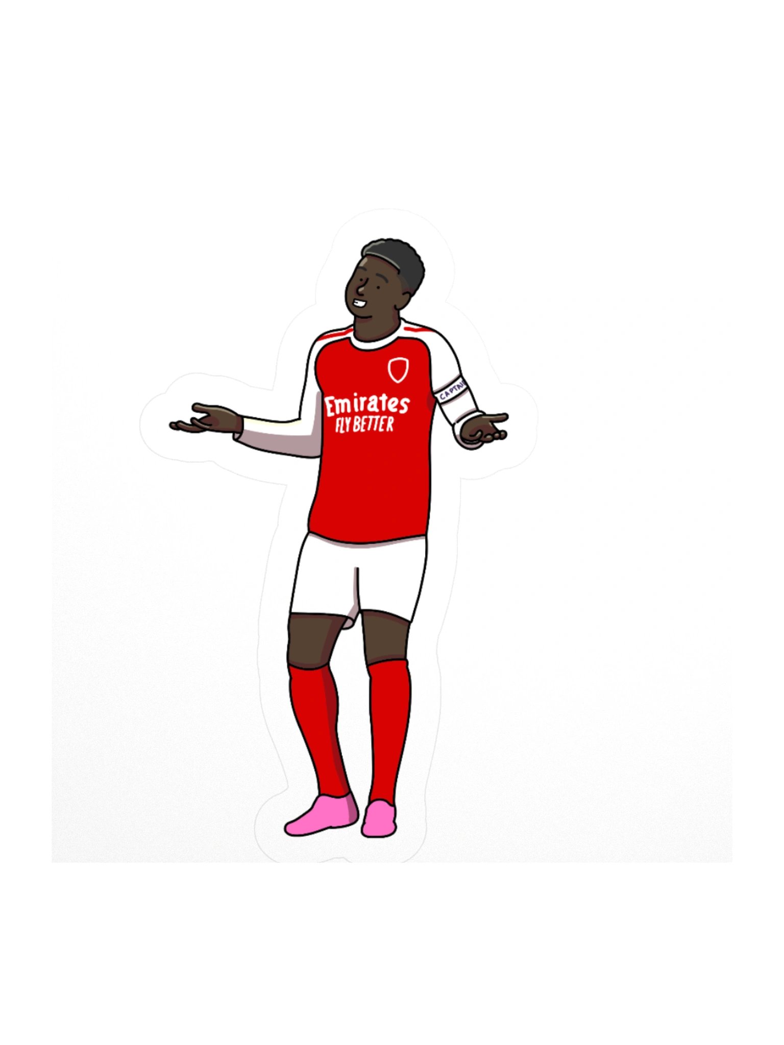 Bukayo Saka Sticker product image (1)