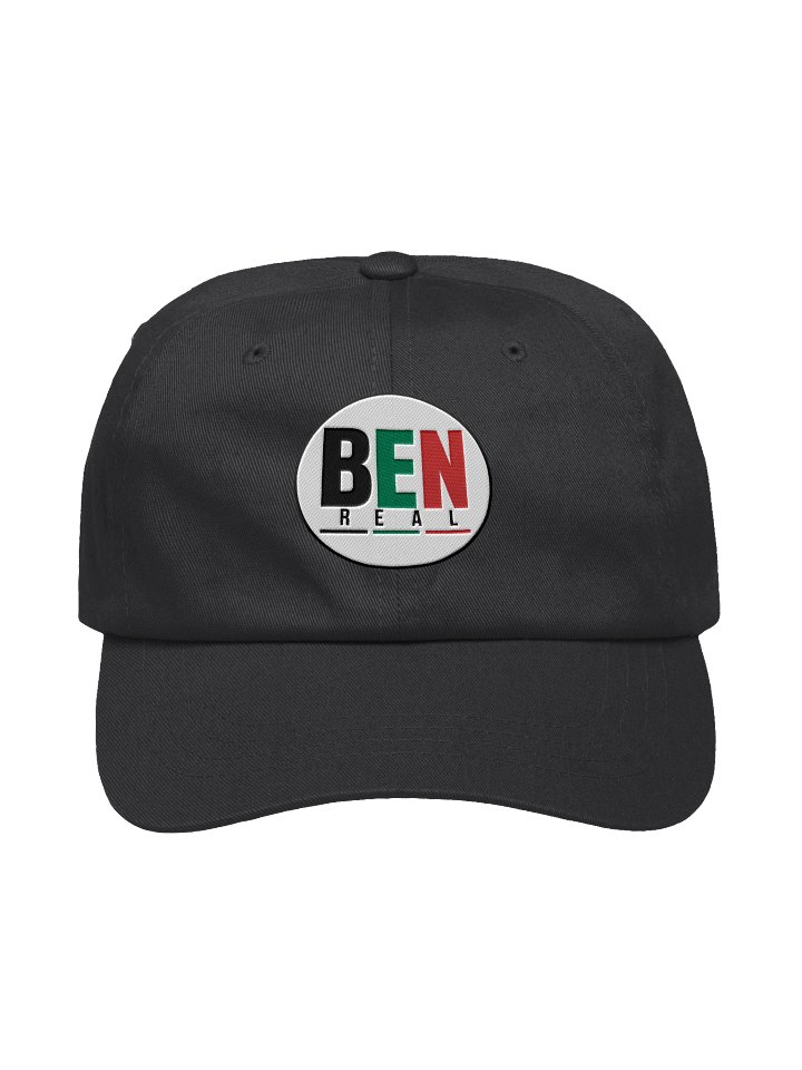 Black BEN Circle Logo Dad Hat product image (1)