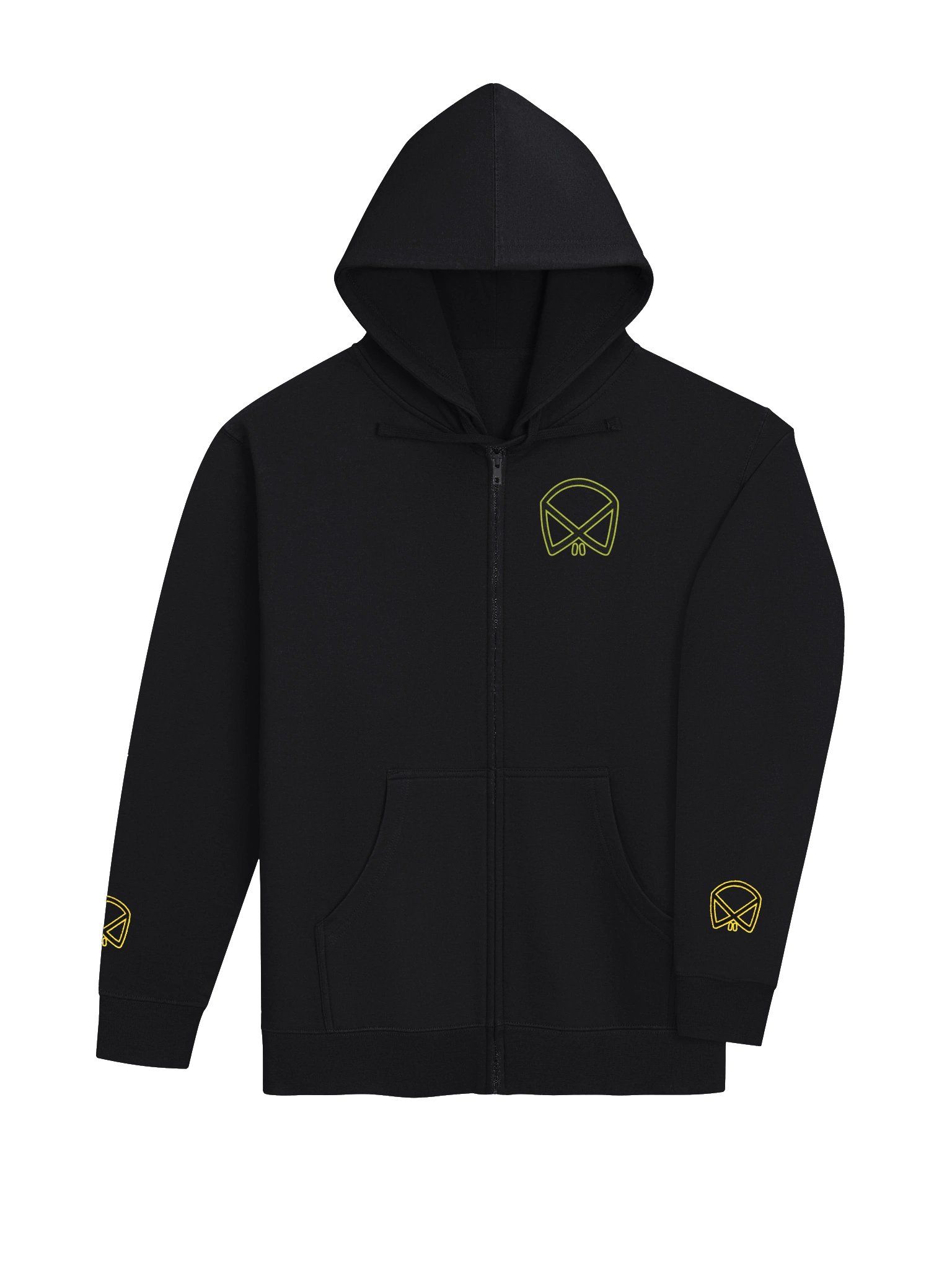 BOBUTAH SKULL LOGO Zip-Up Hoodie product image (4)