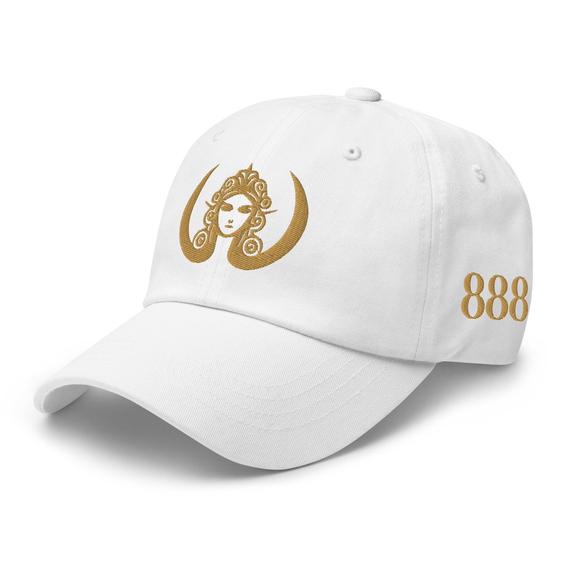 CIRCEMOON Divin Sacré Nombre 888 Cap - white product image (2)