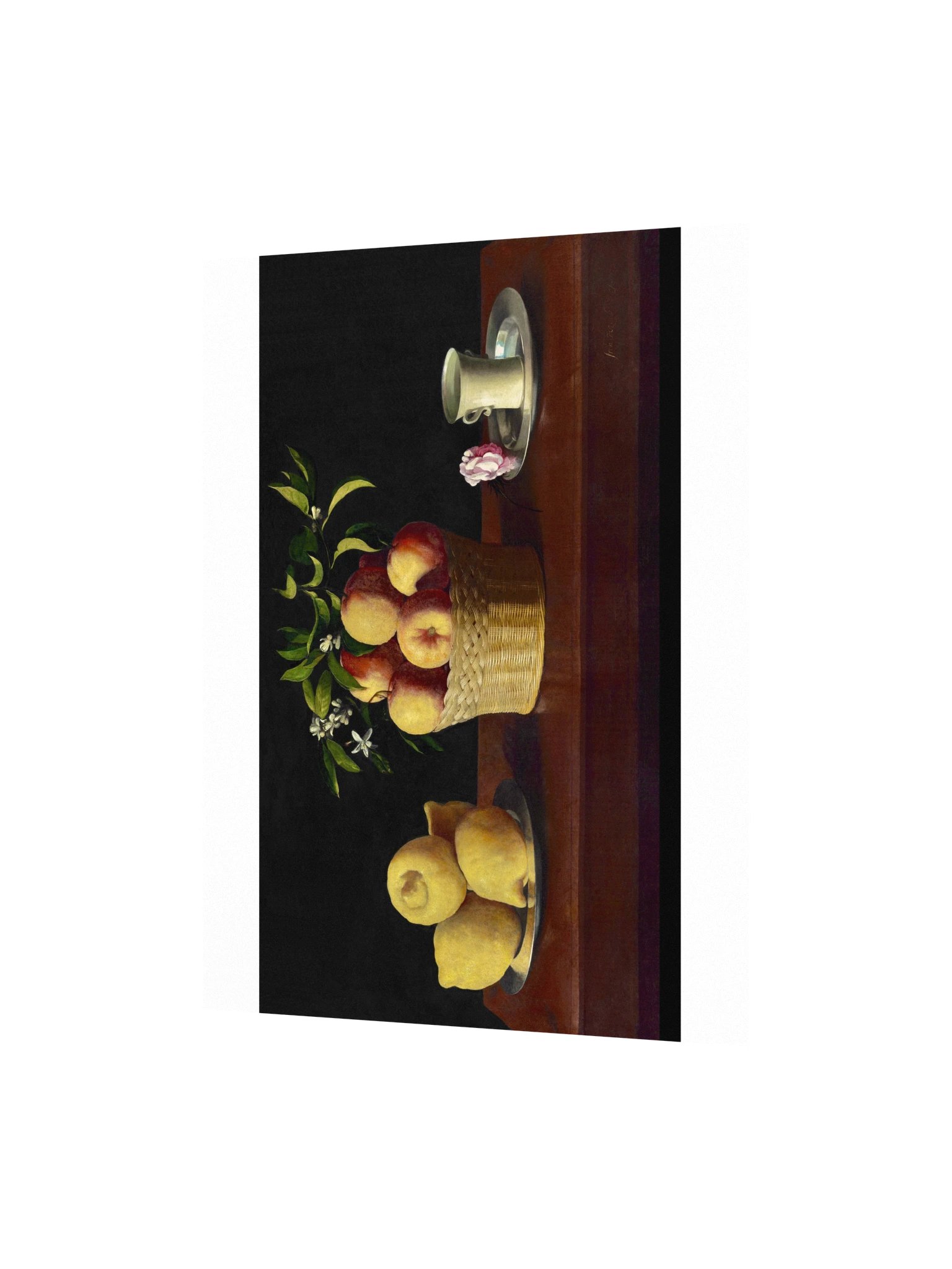 Still Life with Lemons, Oranges and a Rose — Medium Poster product image (2)