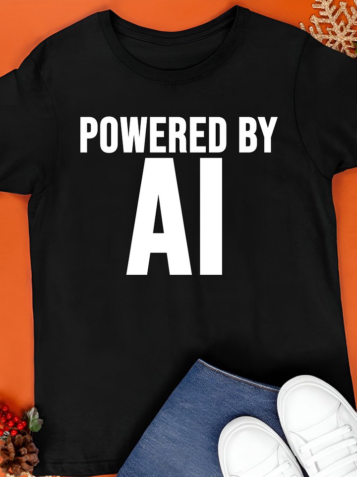 Powered By AI Shirt product image (1)