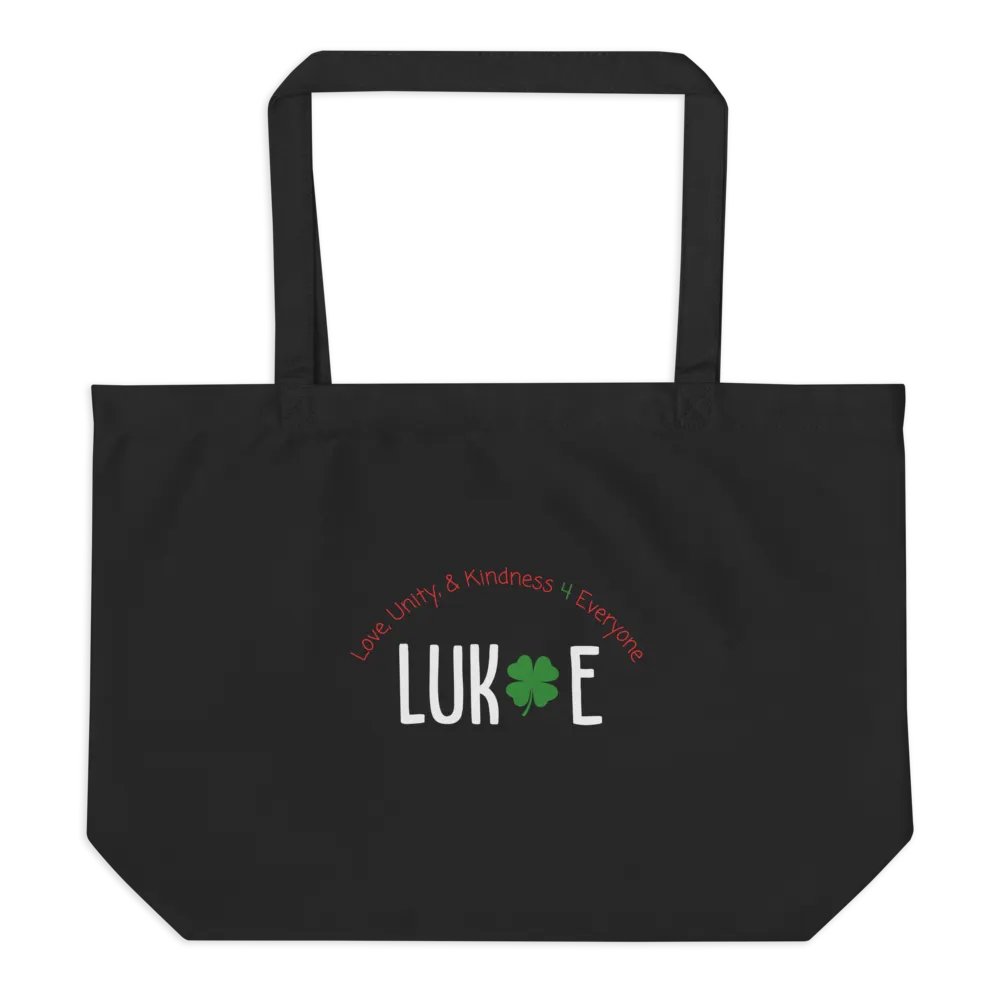 Unity Heart Organic Tote Bag product image (3)