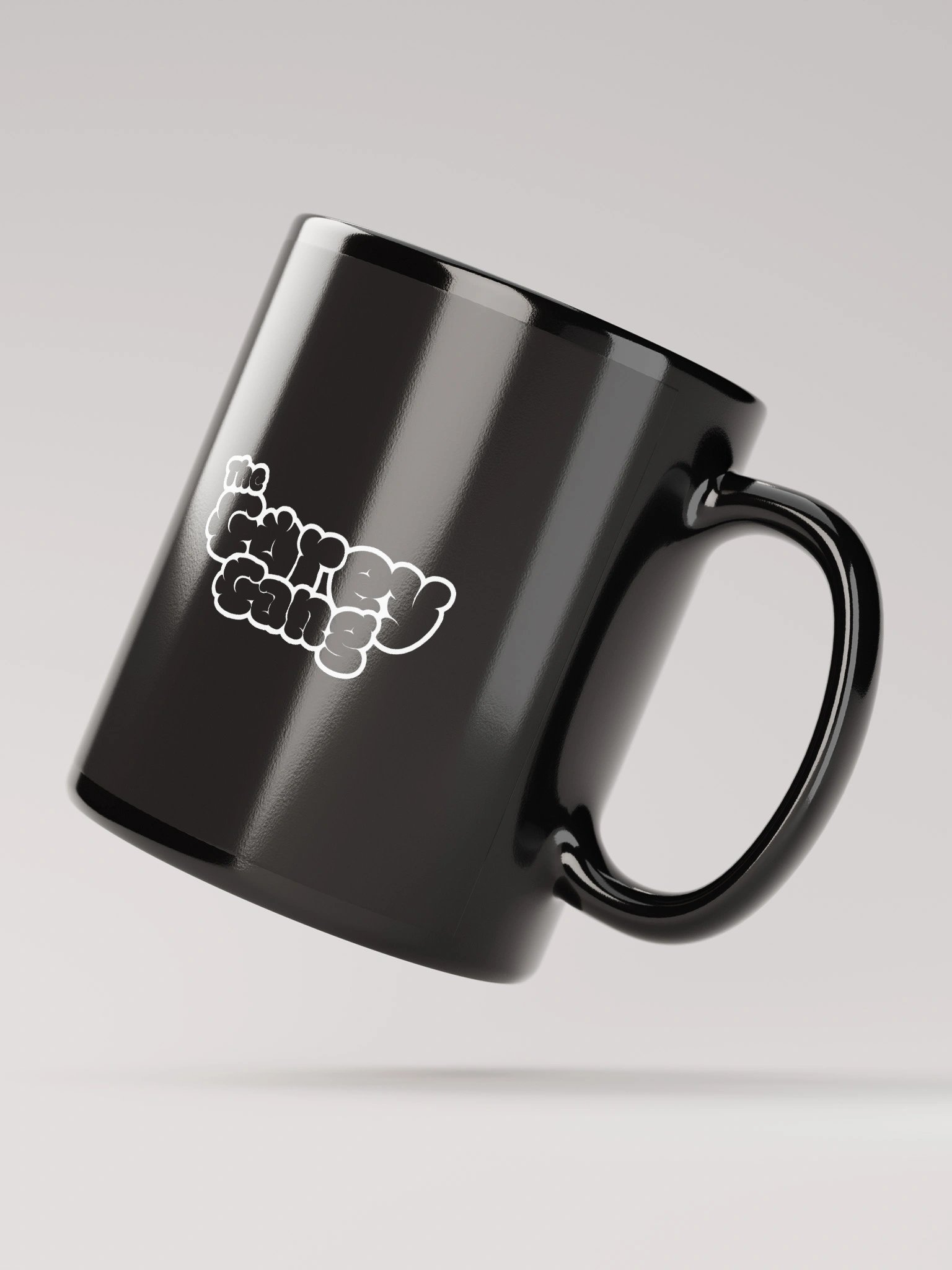 Gorey Gang White - Black Glossy Mug product image (8)