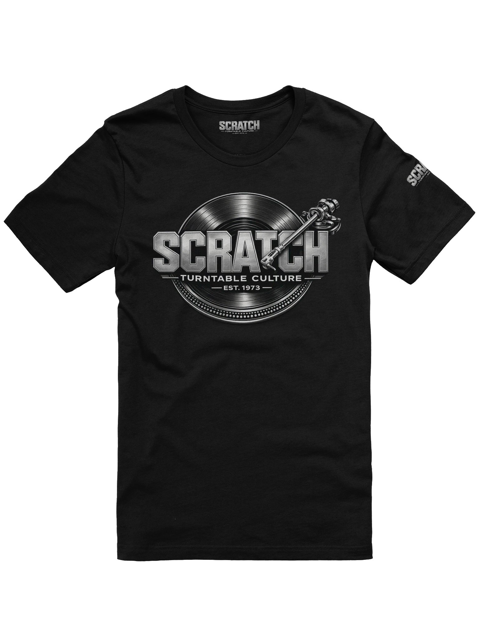 Scratch – EST. 1973 T-Shirt | Turntable Culture Apparel product image (6)